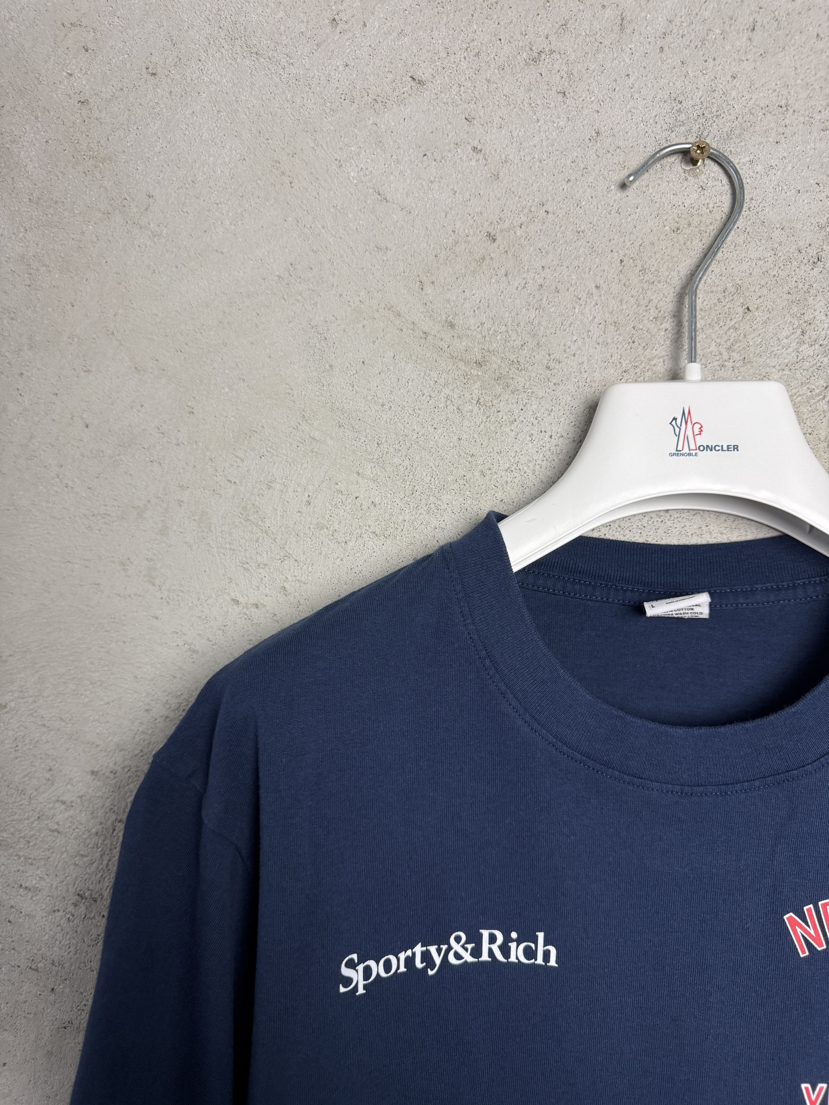 Sporty & Rich Sporty & Rich NY New York Yankees t-shirt tee Size US L / EU 52-54 / 3 - 3 Thumbnail