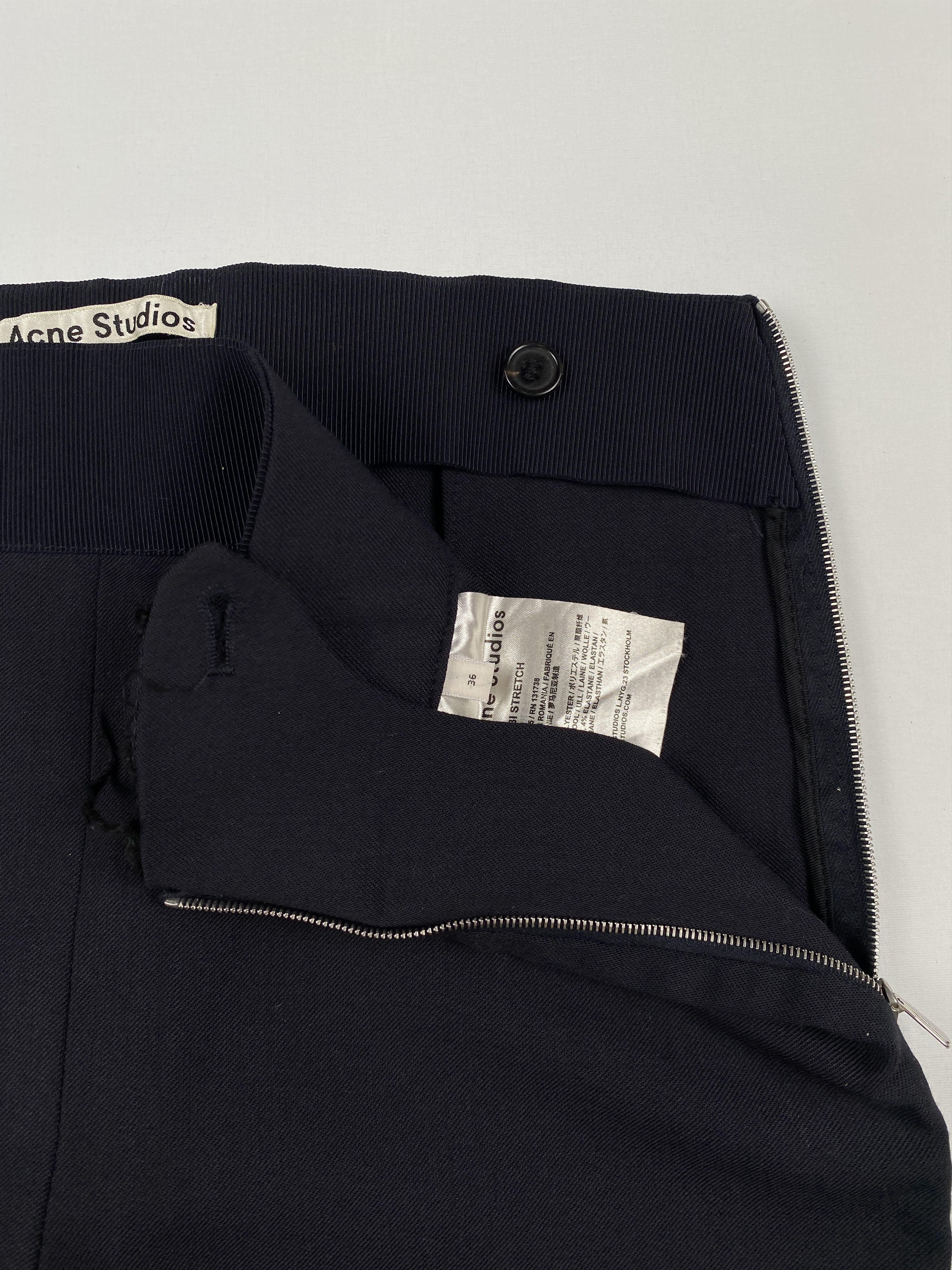 Acne Studios Hey Bi Stretch Pants Size 26" / US 2 / IT 38 - 6 Thumbnail