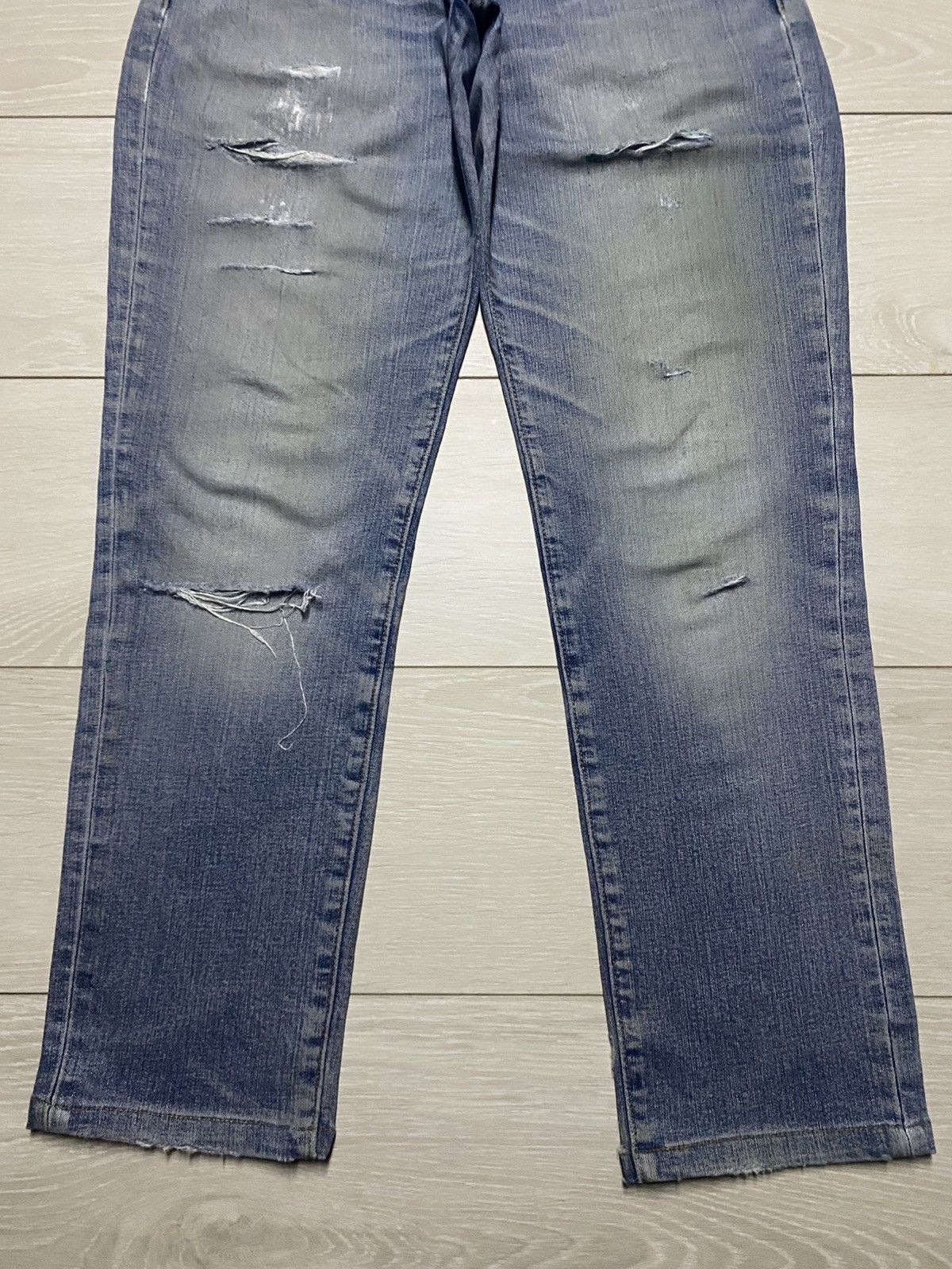 Levi's Levis 511 Y2K Faded Wash Distressed Jeans Size US 30 / EU 46 - 5 Thumbnail