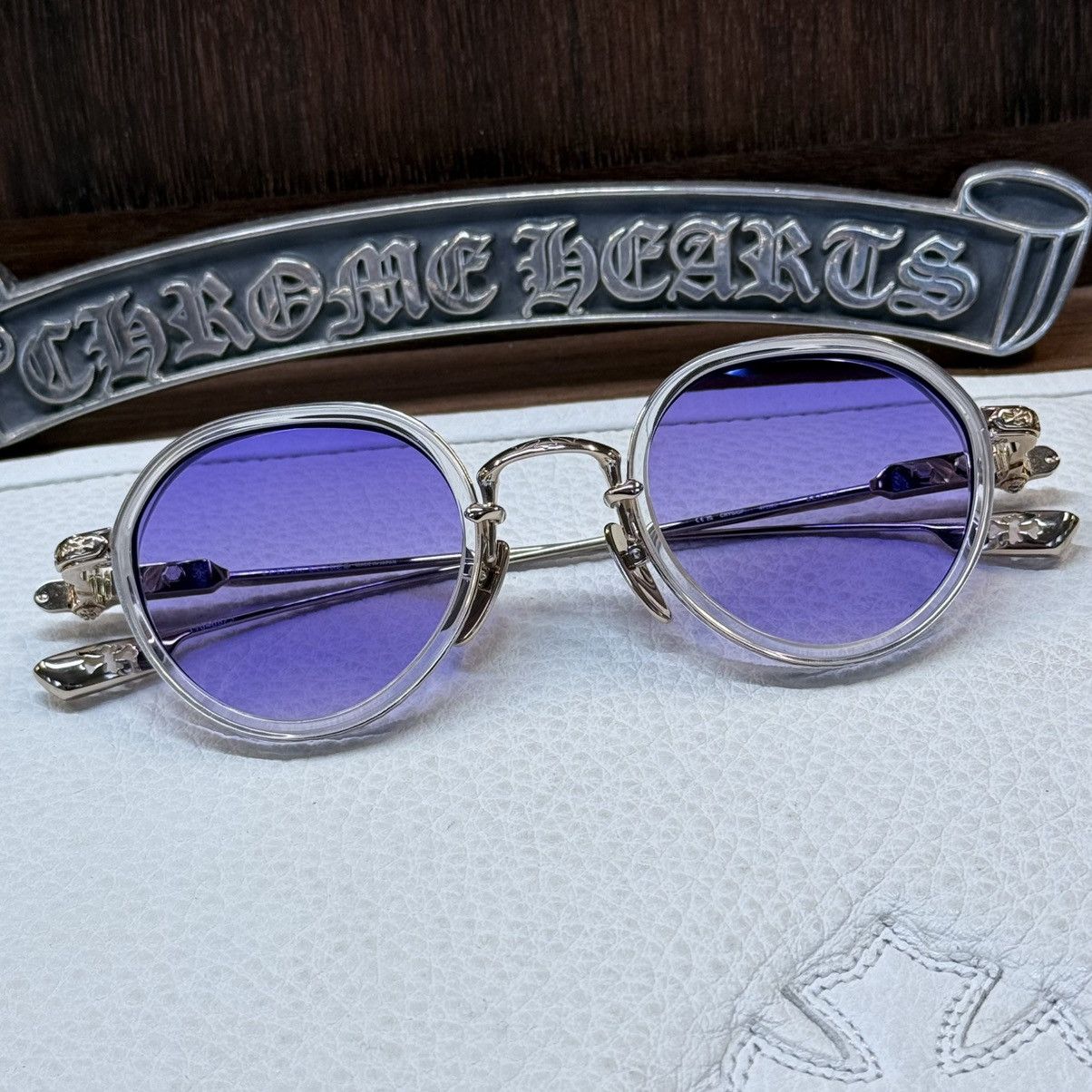 Chrome Hearts Chrome Hearts Sex-T9 1/1 Sunglasses Size ONE SIZE - 1 Thumbnail