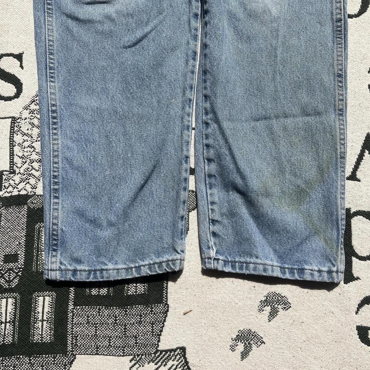 Vintage Vintage/2000s Super Baggy Medium Wash Grunge Denim Rustler Jeans! Size US 38 / EU 54 - 5 Thumbnail