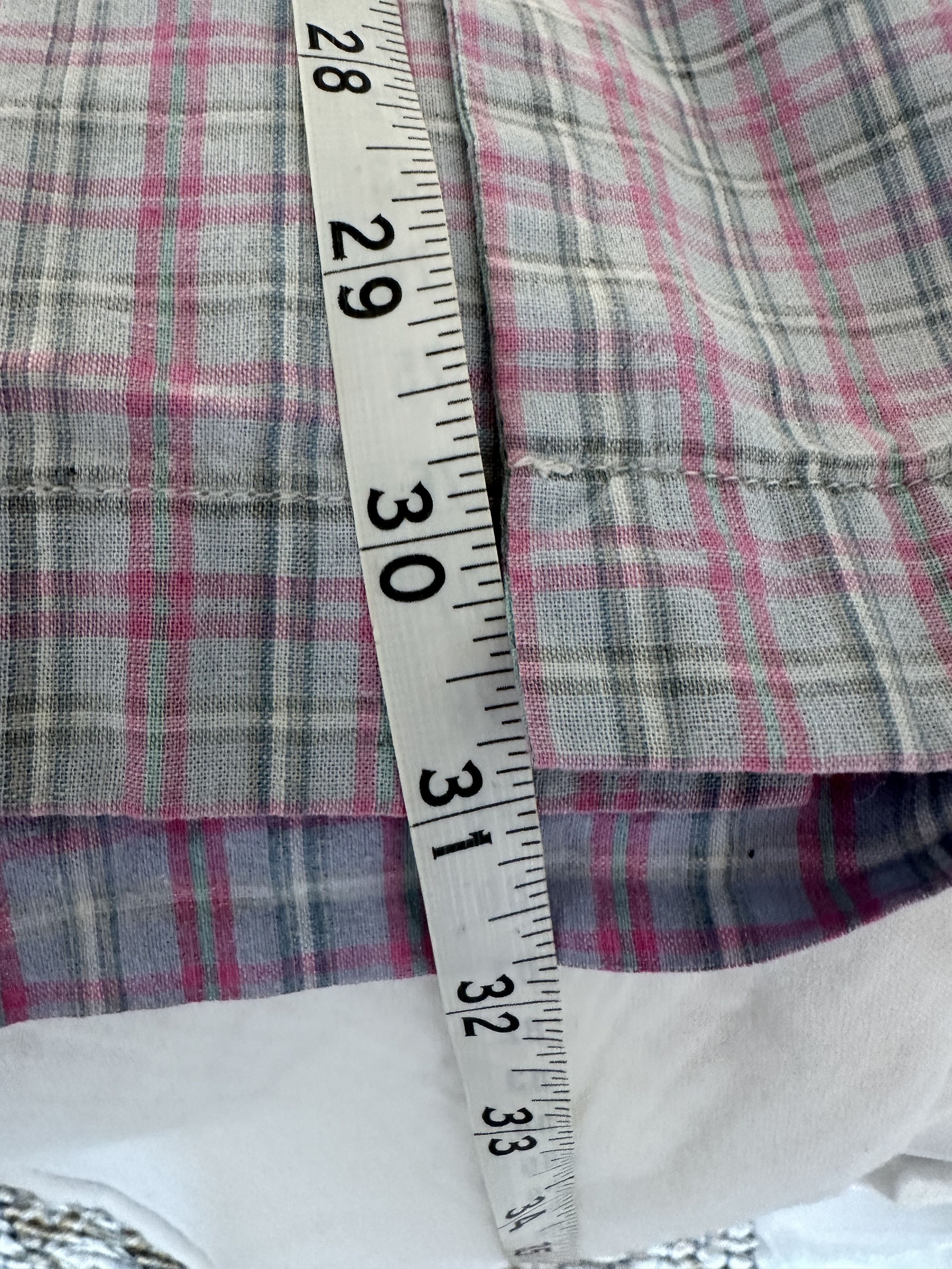 Issey Miyake Issey Miyake Check Camp Collar Short Sleeve Button Up Shirt Size US XL / EU 56 / 4 - 7 Thumbnail