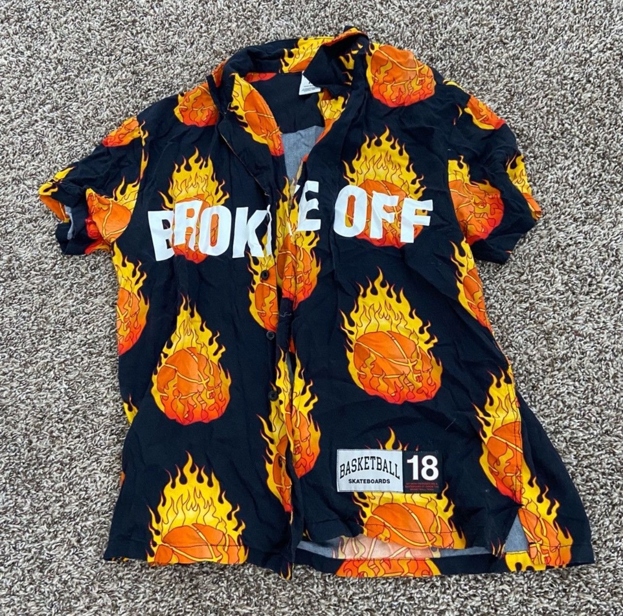 Heron Preston Basketball Skateboards by Heron Preston Button Up Size US M / EU 48-50 / 2 - 1 Thumbnail