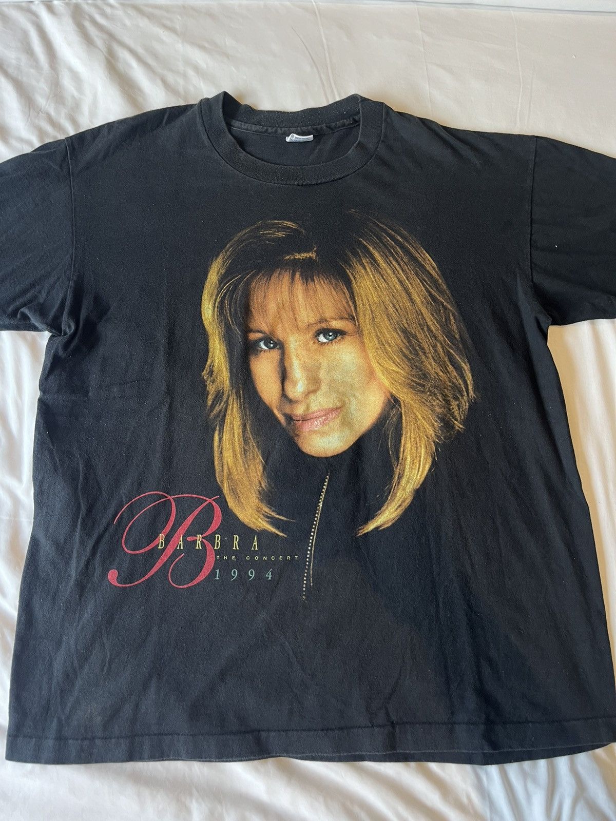 Band Tees × Vintage Vintage BARBRA The Concert 1994’s big face Tshirt Size US XL / EU 56 / 4 - 3 Thumbnail