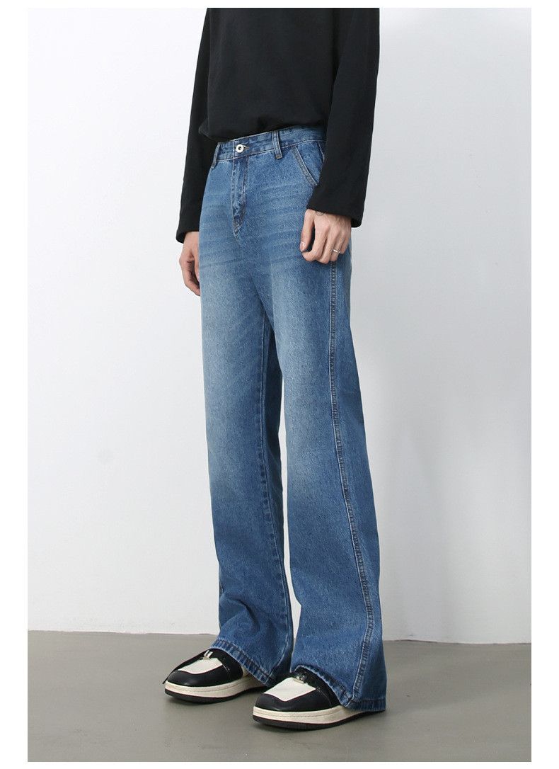Japanese Brand American retro washed flared jeans for men Size US 32 / EU 48 - 5 Thumbnail
