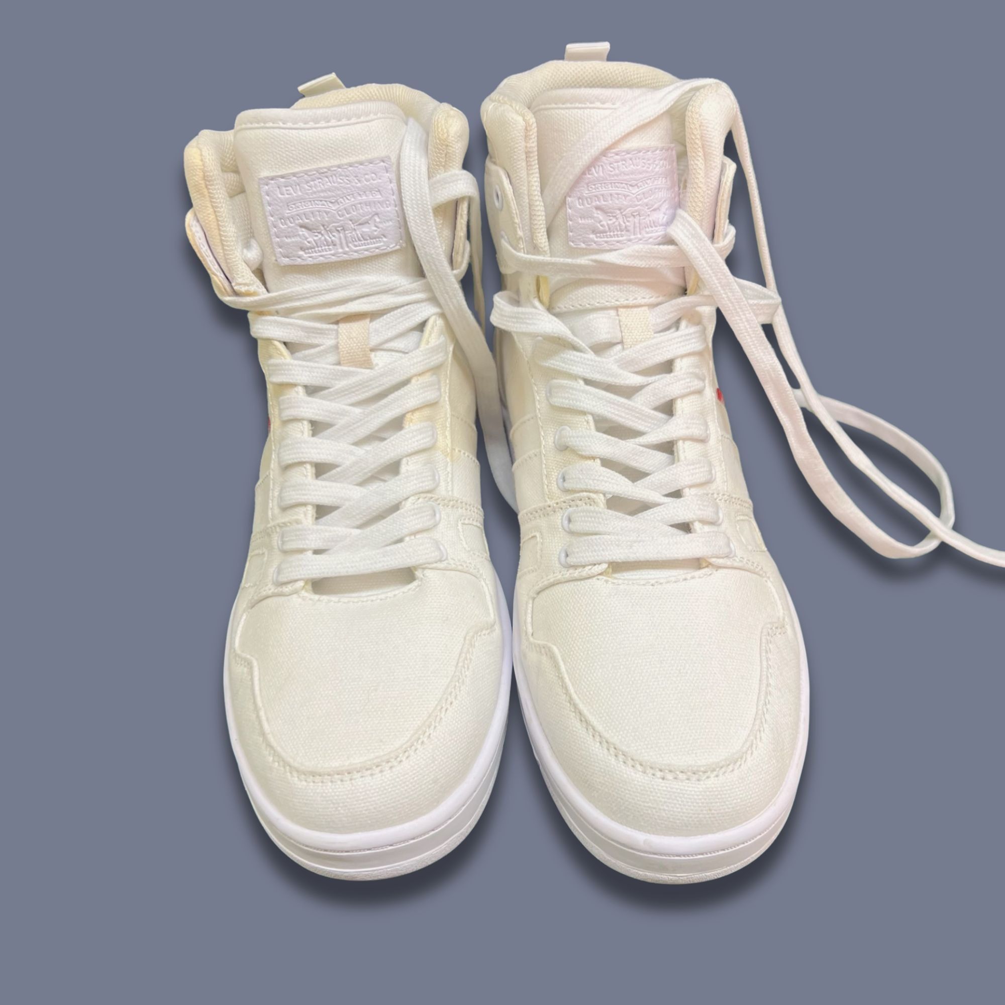Levi's Levis Womens BB Hi CVS Sneakers Lace-Up High-Top Shoes Size Size US 8 / IT 38 - 2 Thumbnail