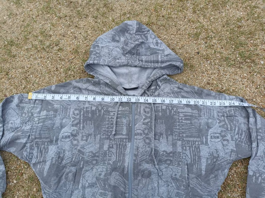 Reebok Reebok Overprint Hoodie (short) Size M / US 6-8 / IT 42-44 - 11 Thumbnail