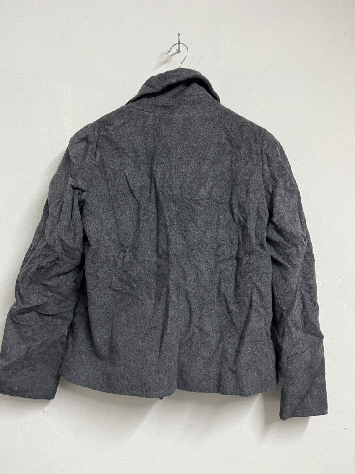 Junko Shimada 💥Junko Shimada Vintage Wool Dark Grey Classic Jackets Size XS / US 0-2 / IT 36-38 - 9 Thumbnail