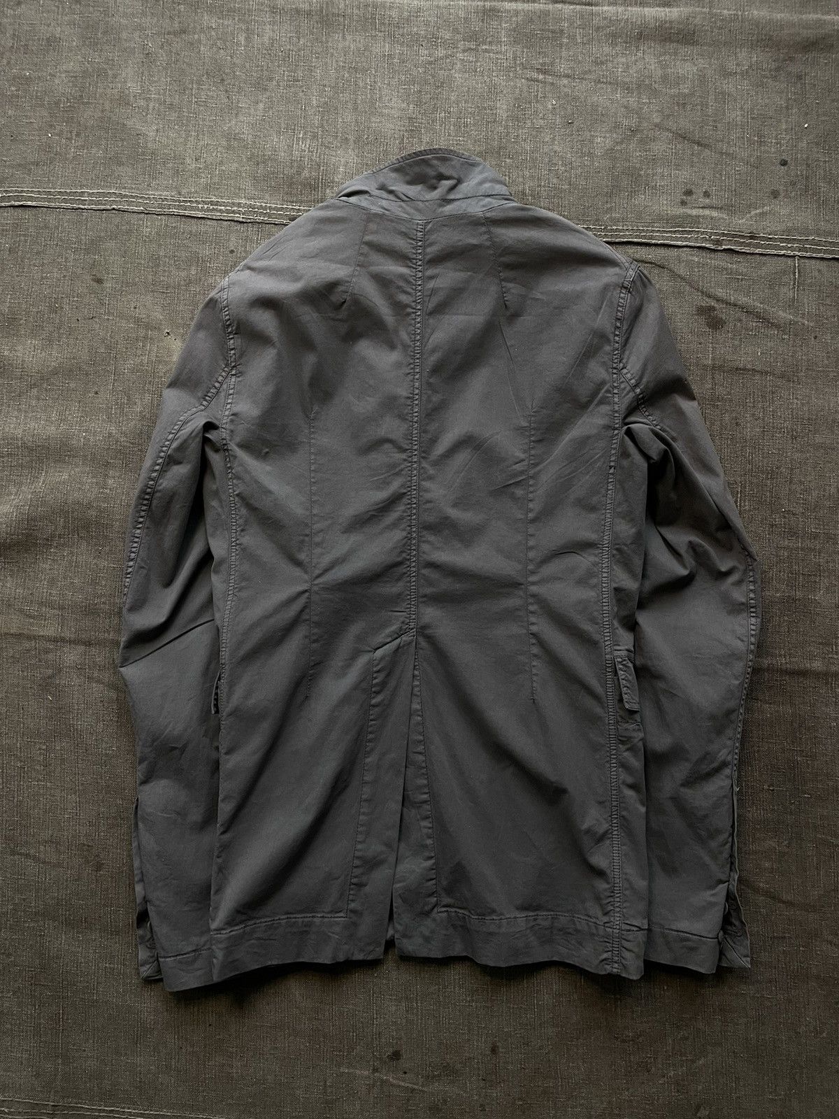 Rick Owens × Rick Owens Drkshdw Single button cotton blazer Size 46R - 5 Thumbnail