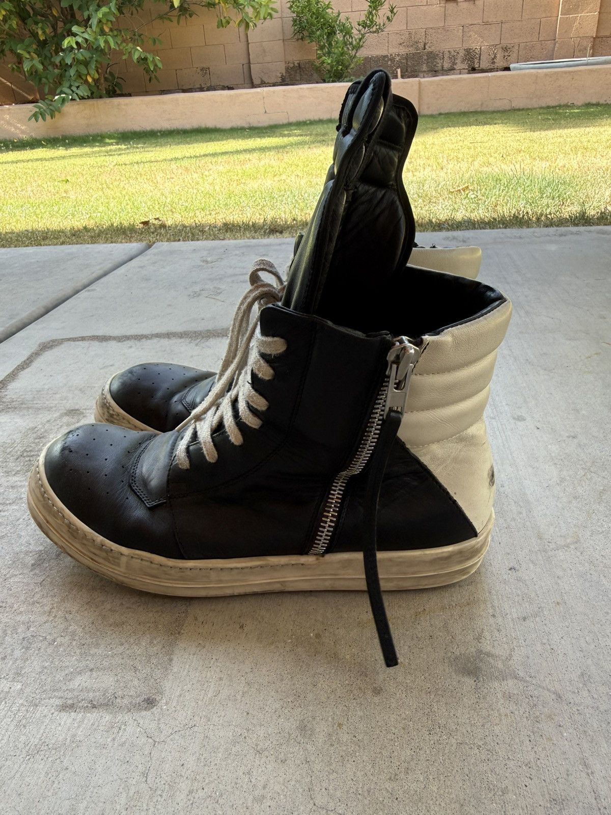 Rick Owens Rick Owens cyclops hook geobaskets Size US 11 / EU 44 - 3 Thumbnail