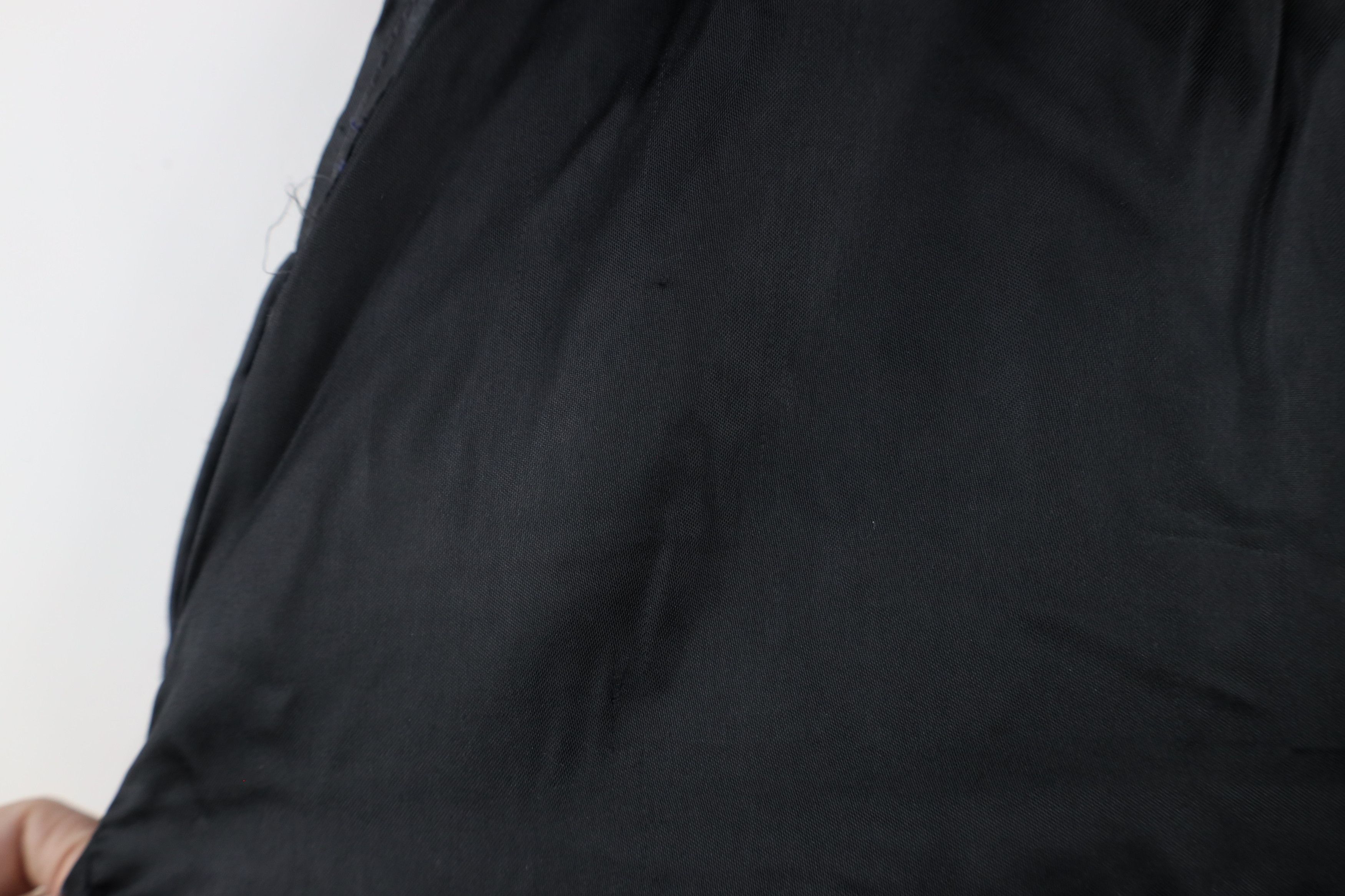 Vintage Vintage 80s Streetwear Lined Satin Bomber Jacket Black USA Size US XL / EU 56 / 4 - 6 Thumbnail