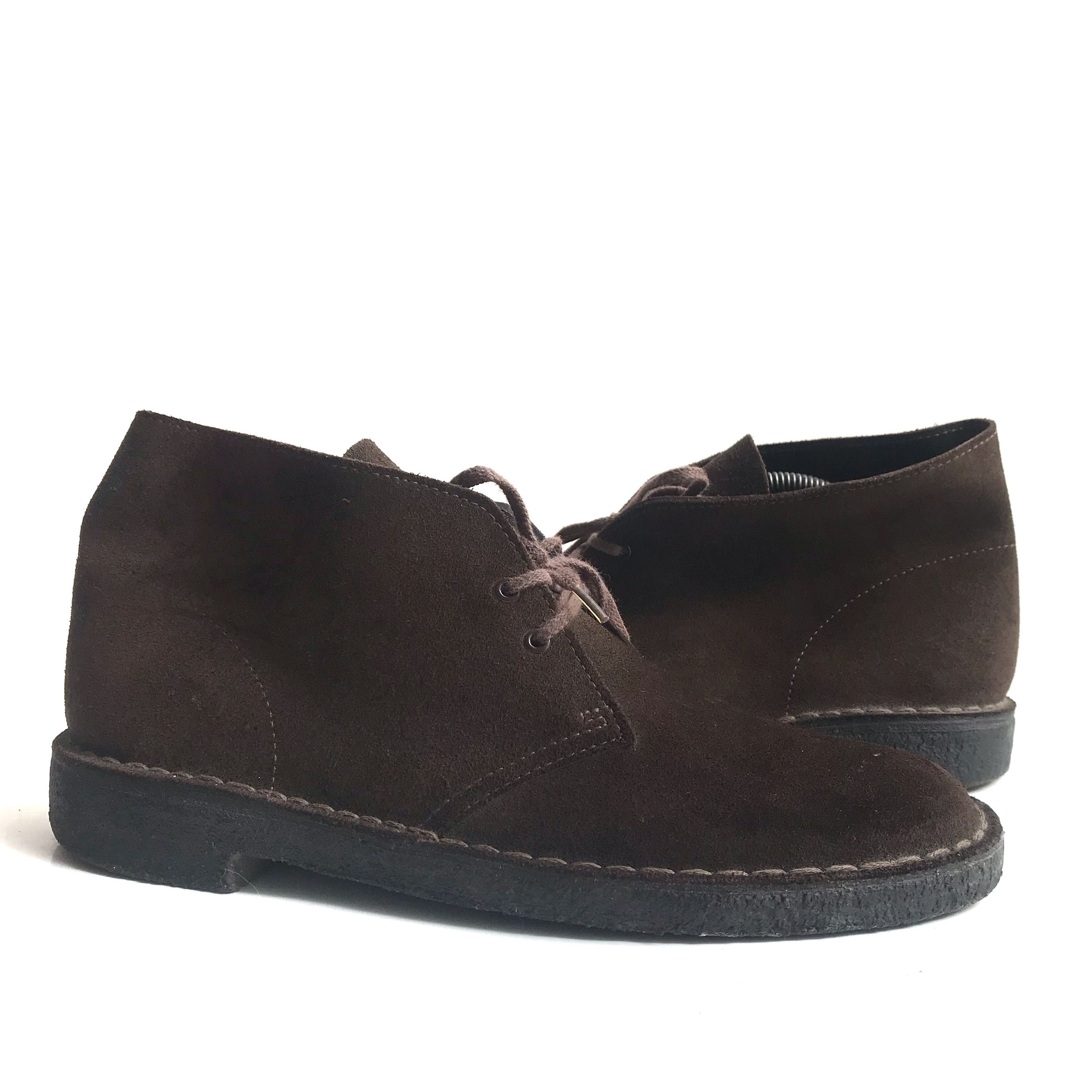 Clarks Vintage MK1 Clarks Dessert Boots Dark Brown Chocolate Suede Size US 8.5 / EU 41-42 - 1 Thumbnail