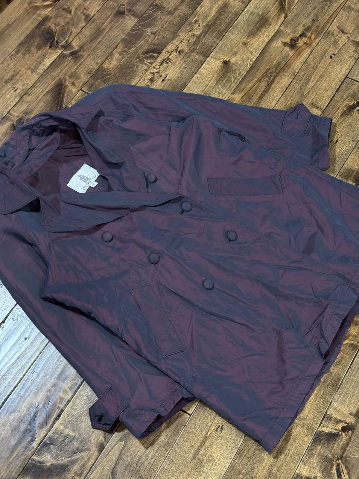 London Fog vintage iridescent London Fog trench coat Size US M / EU 48-50 / 2 - 12 Thumbnail