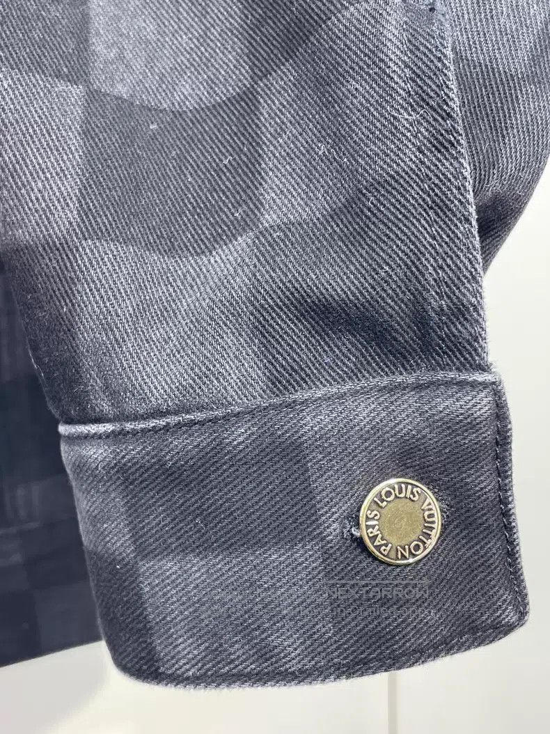 Louis Vuitton Louis Vuitton Checkerboard denim jacket Size XS / US 0-2 / IT 36-38 - 6 Thumbnail
