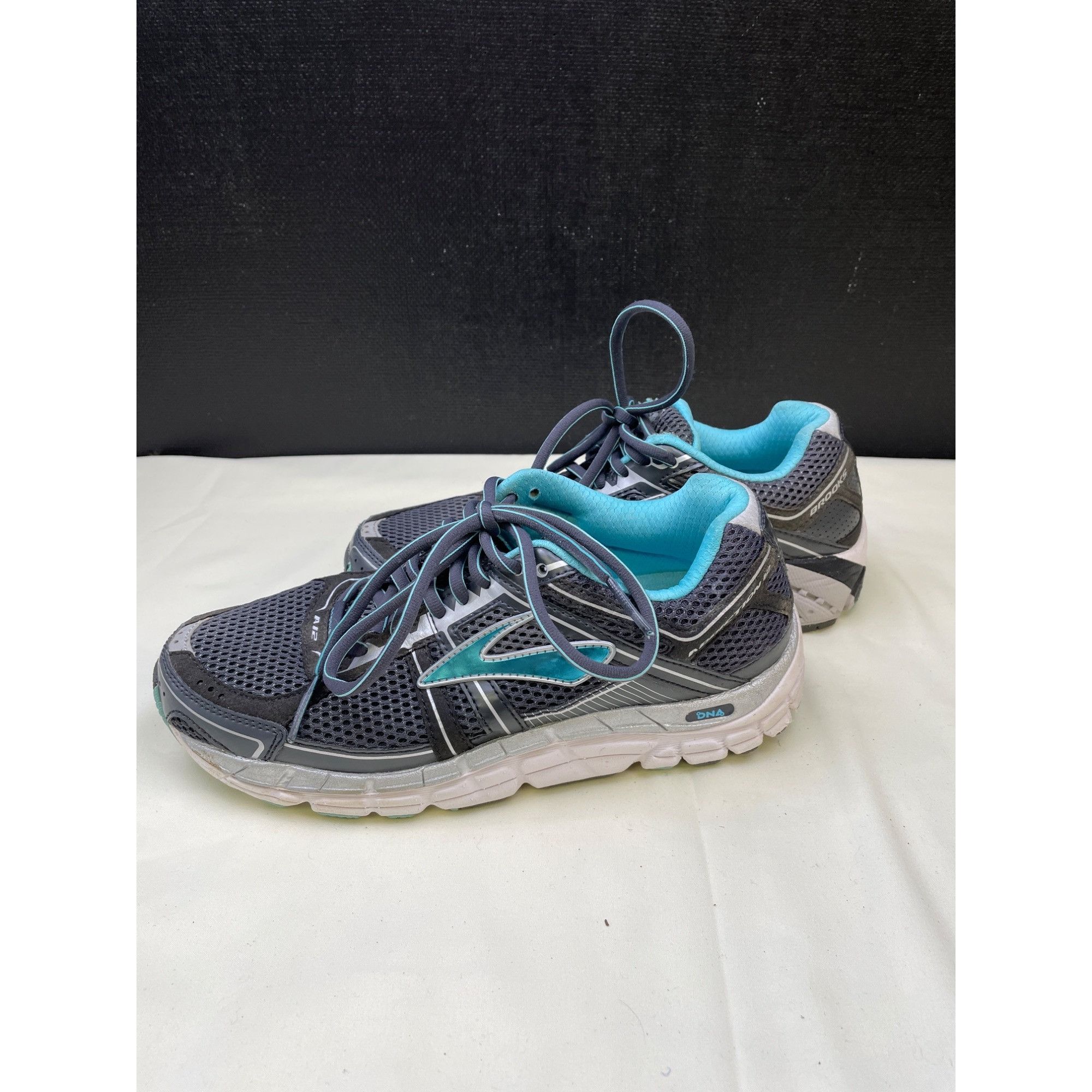 Brooks Brooks Addiction A12 Women's Gray/Blue Running Shoes/ Sneake Size US 8 / IT 38 - 4 Thumbnail