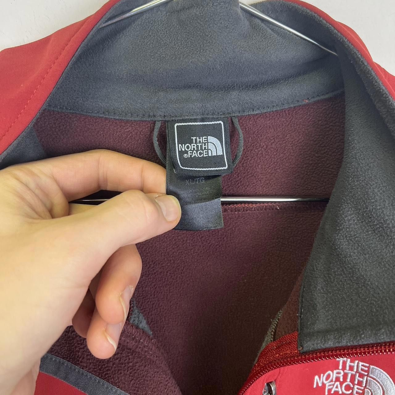The North Face Vintage The North Face Red Softshell Jacket - Size Large Size US XL / EU 56 / 4 - 5 Thumbnail