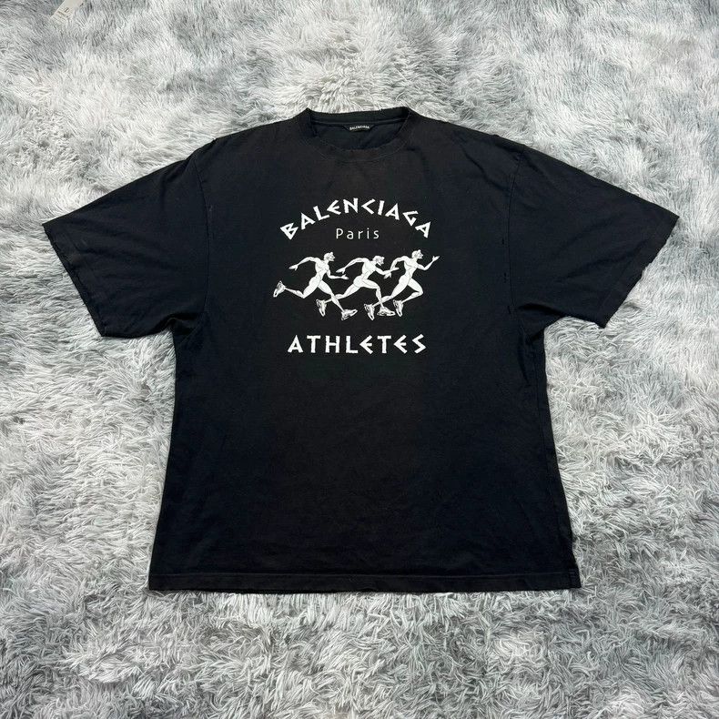Balenciaga Balenciaga Marathon Short Sleeve 2502-Nextarrow Size US M / EU 48-50 / 2 - 1 Thumbnail