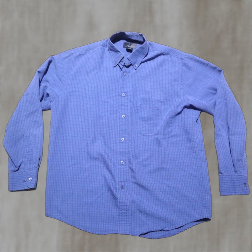 Other J Ferrar Shirt Men’s Plaid Long Sleeve Button-Up Size M Bl Size US M / EU 48-50 / 2 - 1 Thumbnail