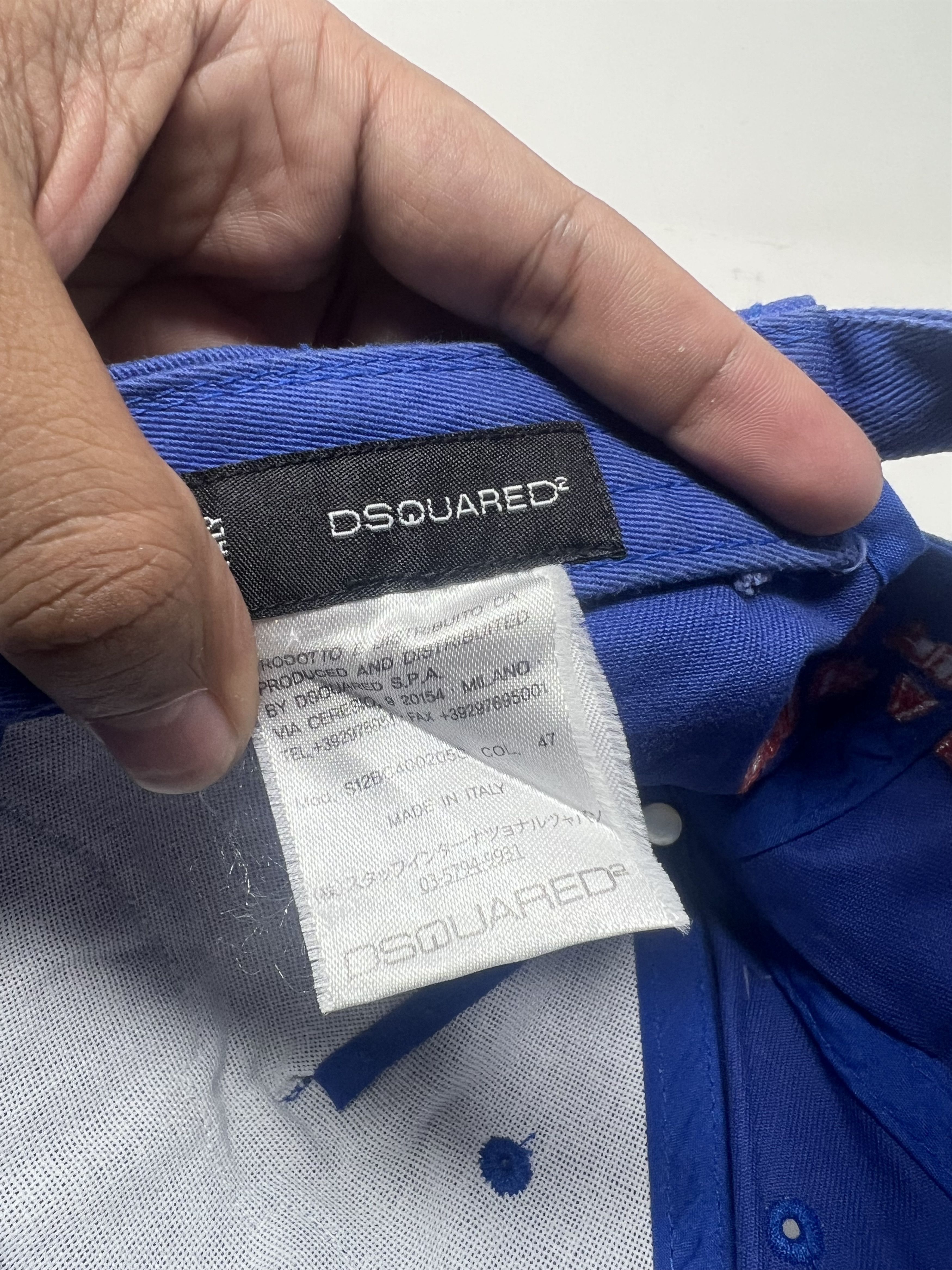 Dsquared2 Dsquared2 1964 Brothers Hat Size ONE SIZE - 15 Thumbnail