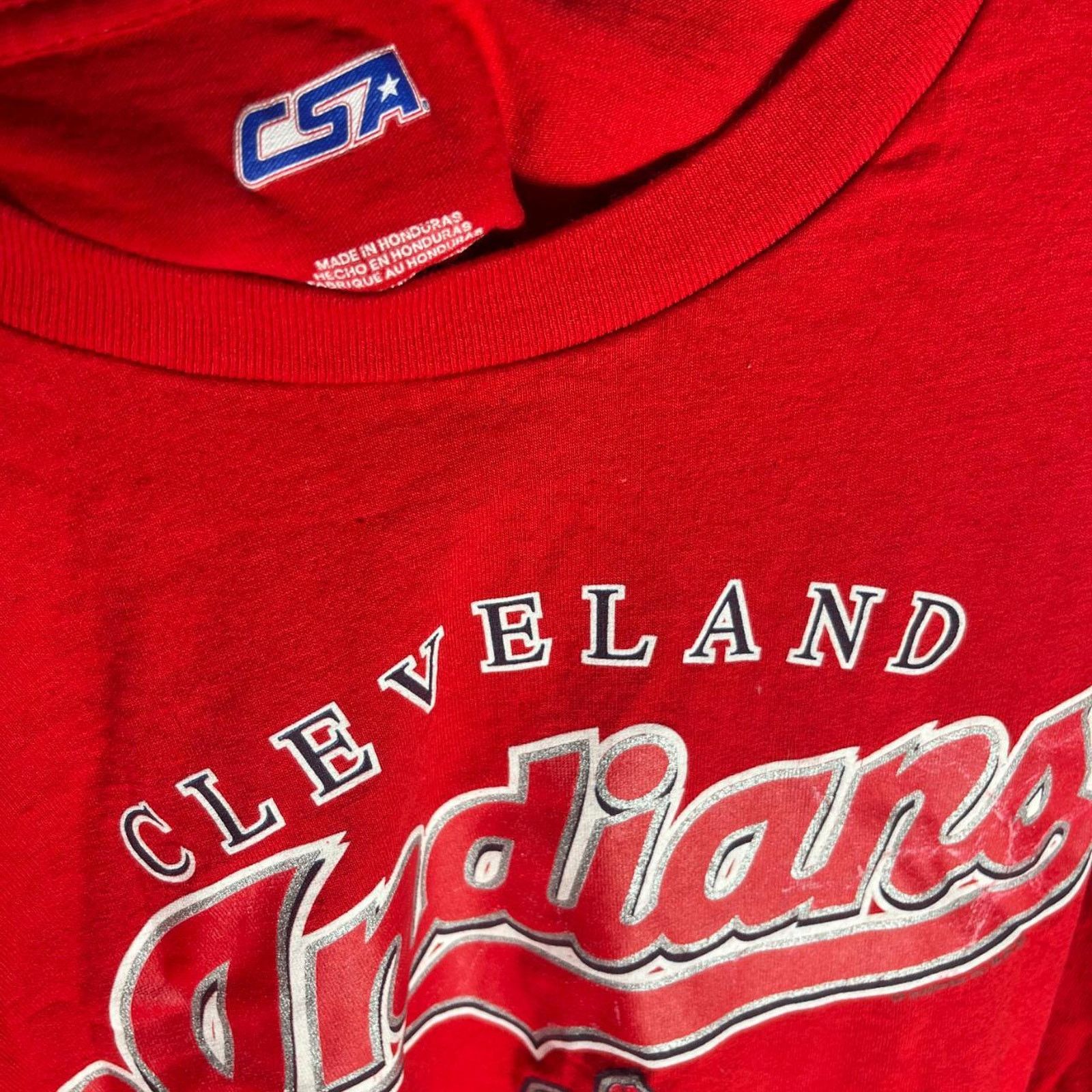 MLB Vintage cleveland indians long sleeve Size US XL / EU 56 / 4 - 2 Thumbnail