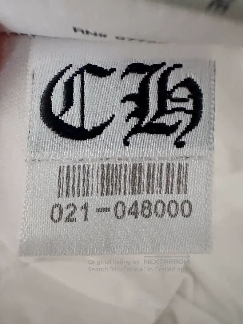 Chrome Hearts Chrome Hearts Size L White classic horseshoe scroll short s Size US L / EU 52-54 / 3 - 6 Thumbnail