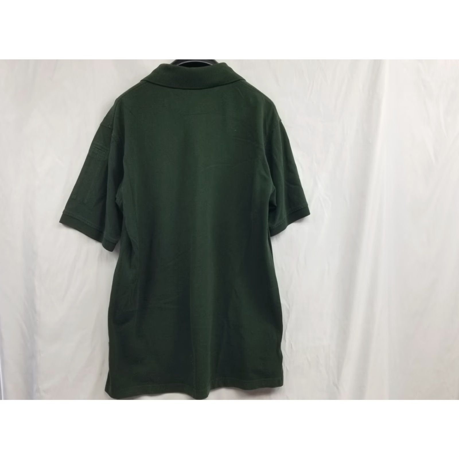 Vintage 5.11 Tactical Shirt Men's Green Short Sleeve Performance Polo Shirt Large Size US L / EU 52-54 / 3 - 2 Thumbnail