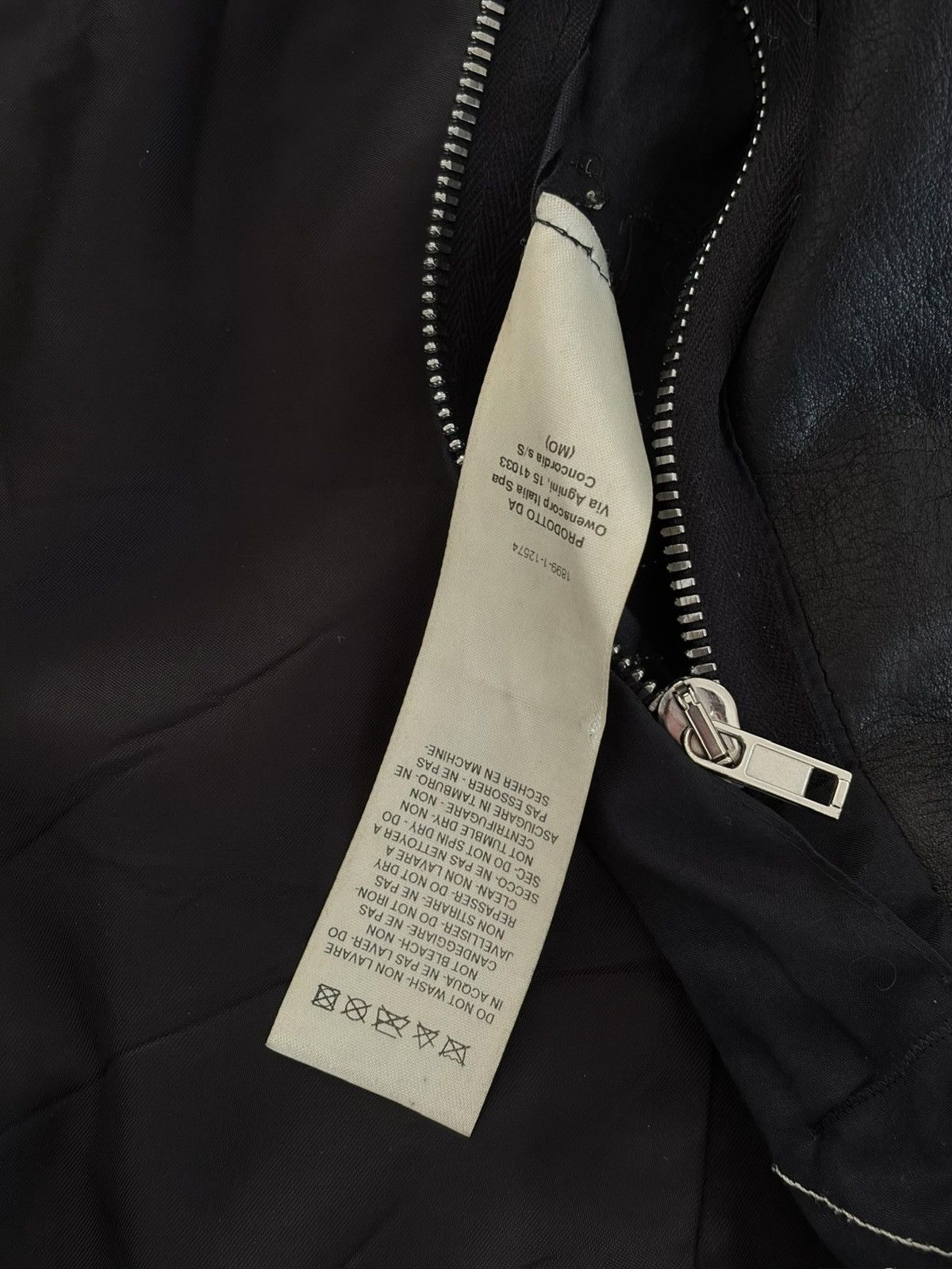 Rick Owens Rick Owens SS19 rotterdam denim patchwork leather jacket Size US M / EU 48-50 / 2 - 5 Thumbnail