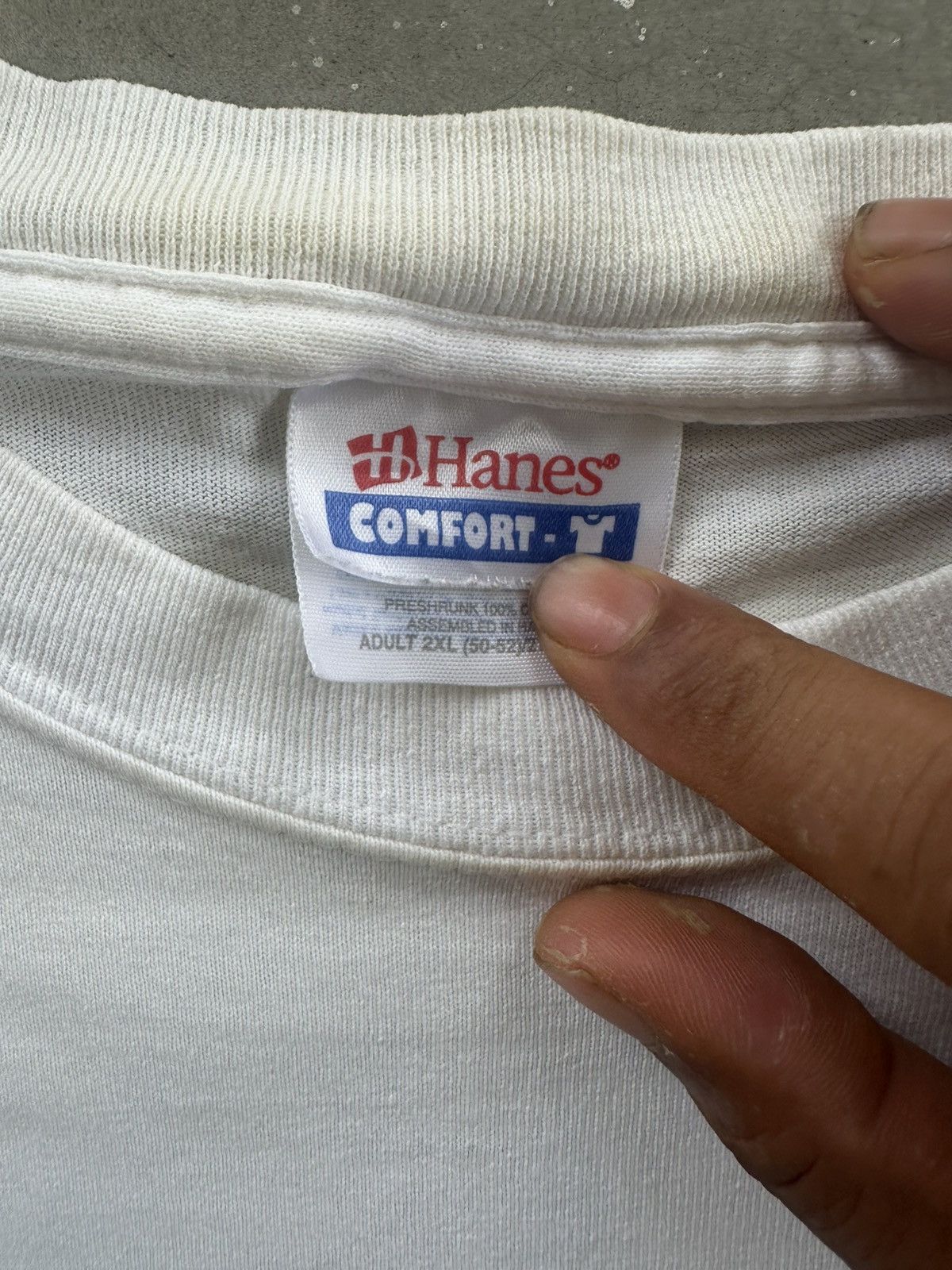 Hanes VINTAGE SWIMMING COMPETITION TEE Size US XXL / EU 58 / 5 - 3 Thumbnail
