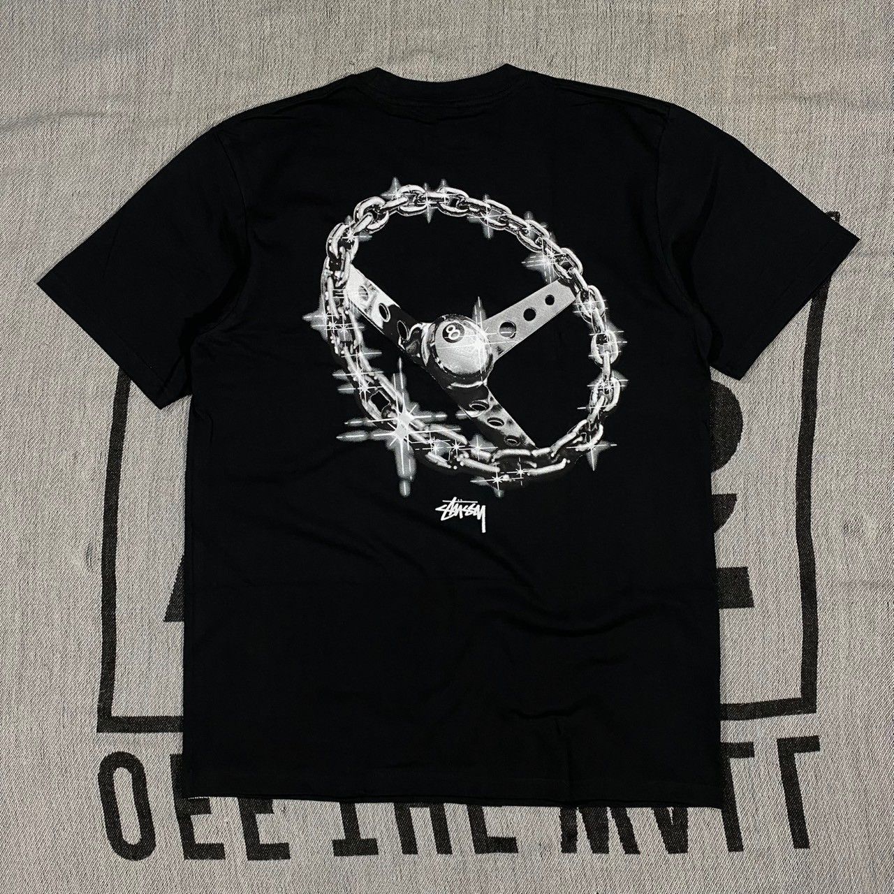 Stussy Stussy Chain Link Tee Large Size US L / EU 52-54 / 3 - 1 Thumbnail