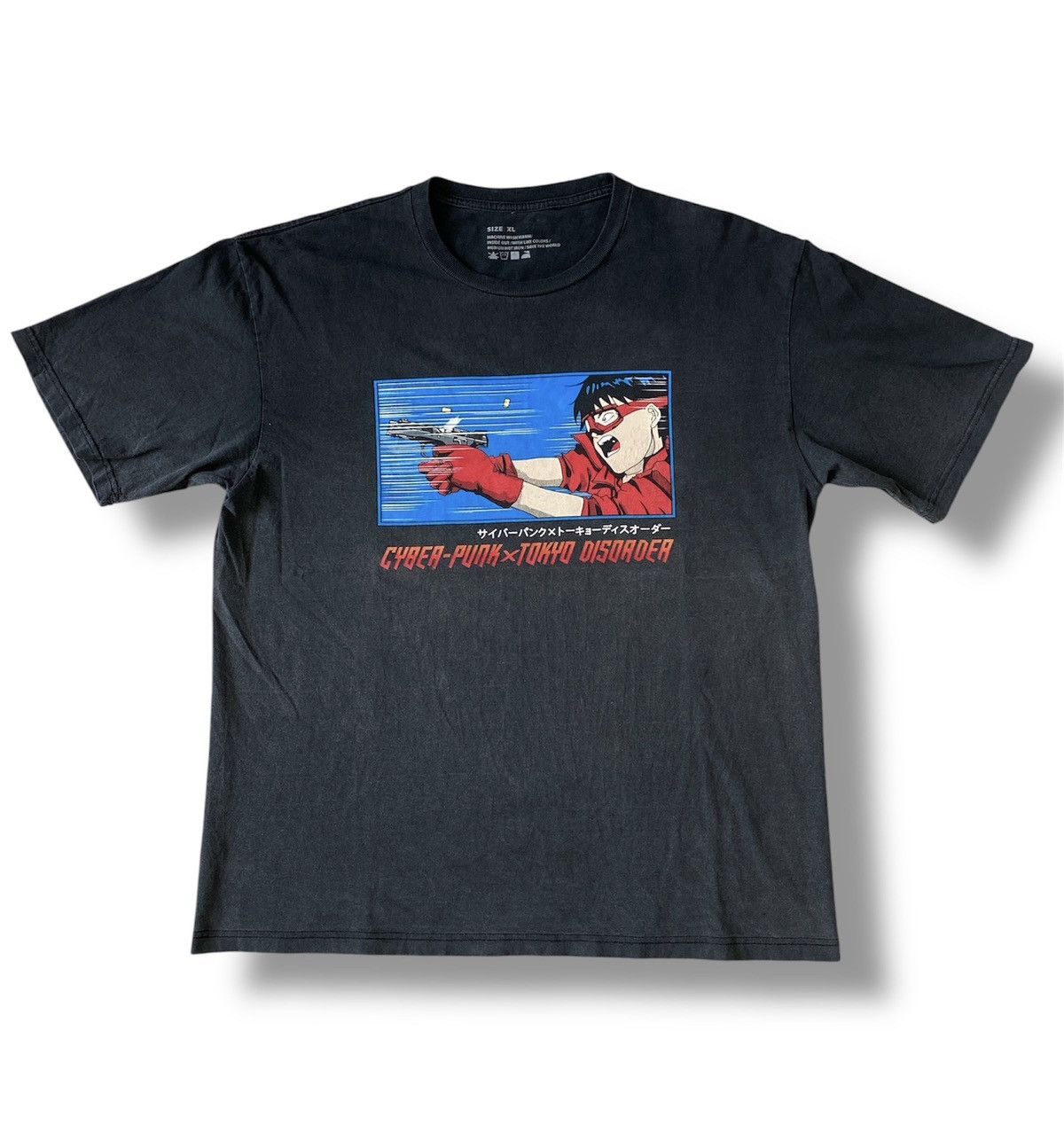 Anime Akira Cyber Punk Tokyo Disorder Manga Tee Size US XL / EU 56 / 4 - 2 Thumbnail
