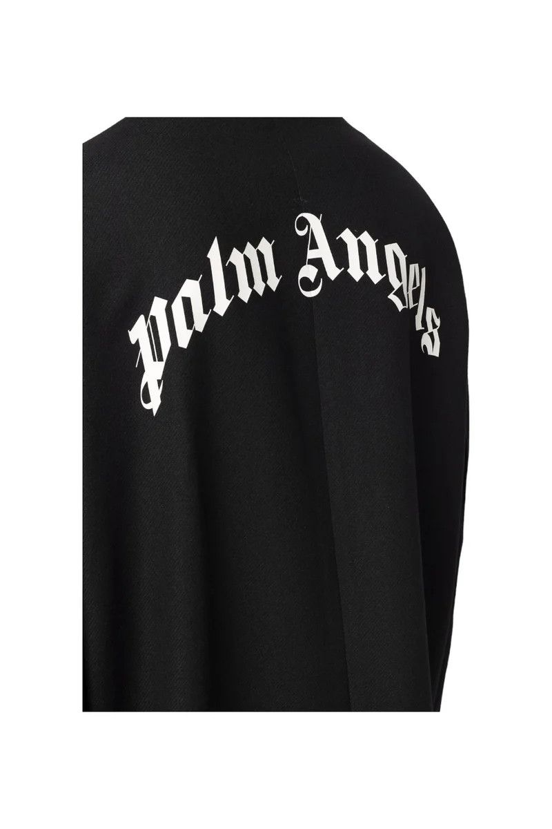 Palm Angels Palm Angels Curved Logo Classic Coat | Grailed