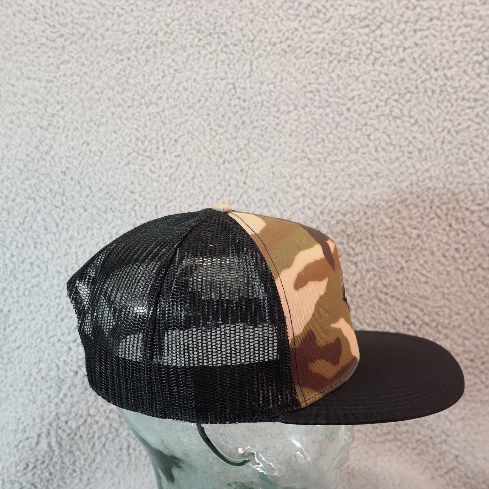 Quiksilver Quiksilver Trucker Hat Camo Snapback OS Surf Skate Mesh Size ONE SIZE - 7 Thumbnail