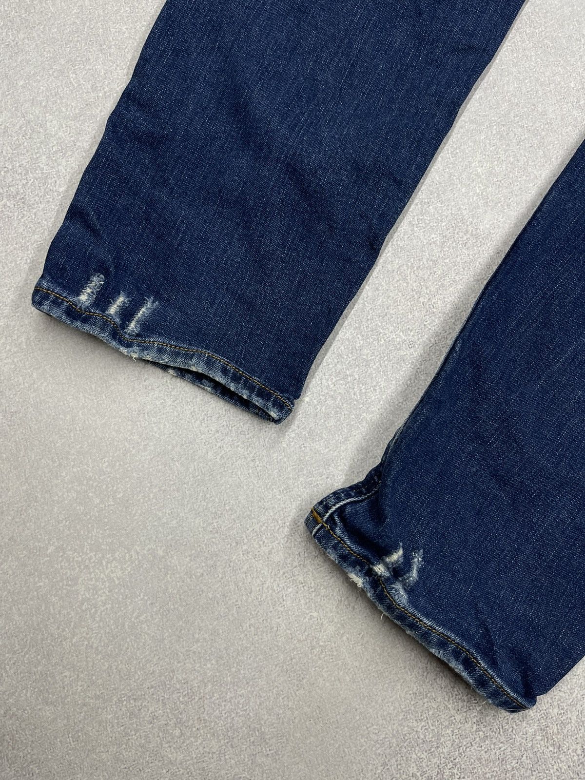 Diesel Mens Diesel Thommer Denim Jeans Blue Distressed Y2K Punk Size US 36 / EU 52 - 10 Thumbnail