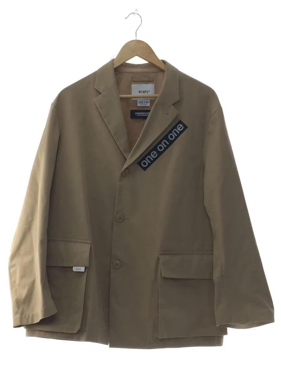Undercover Undercover Polyester Tailored Jacket Camel Size 42R - 1 Thumbnail