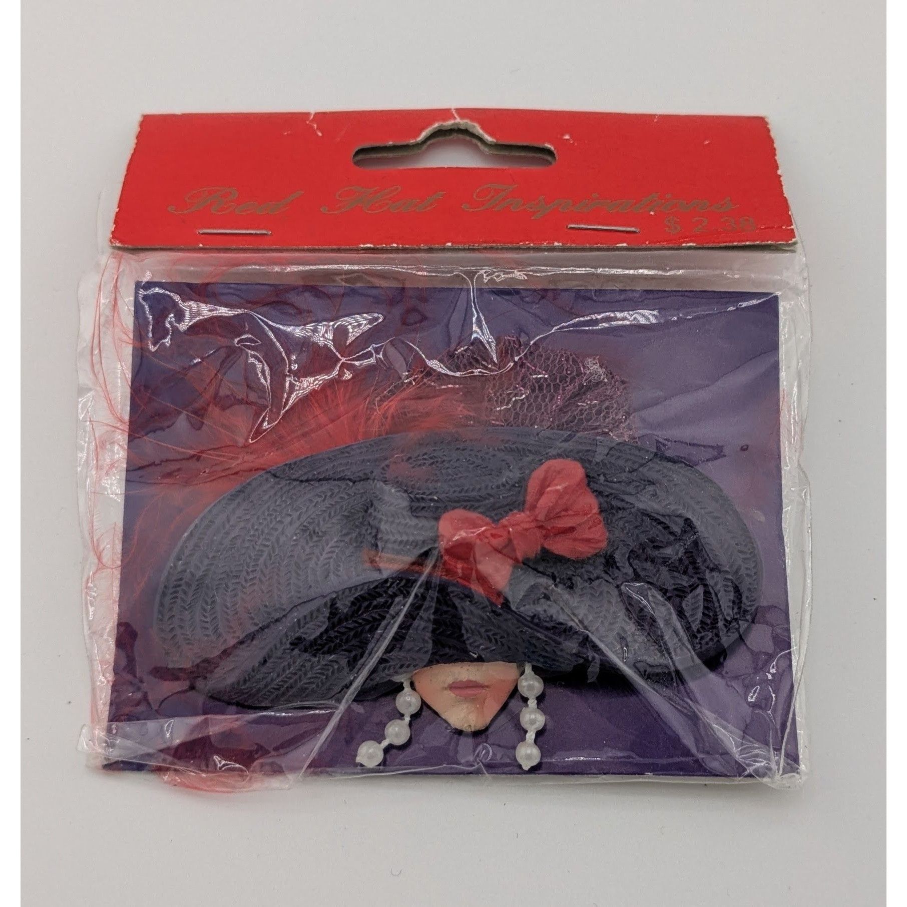 Other Vintage Red Hat Inspirations Shanghai Catherine Brooch Size ONE SIZE - 4 Thumbnail