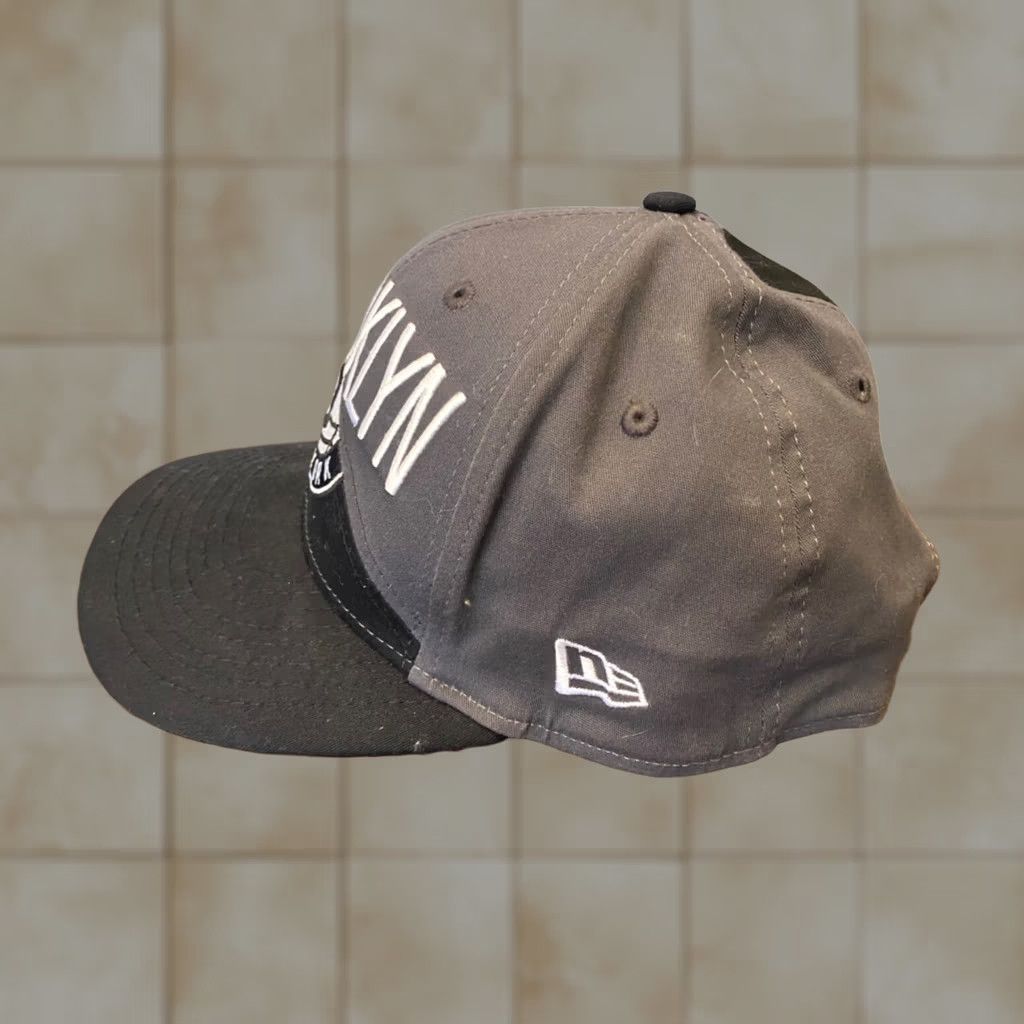 New Era Nike Brooklyn Nets NBA 9FIFTY Snapback Cap Hat - New Era Mens One Size Black Adjustable Vintage? No Size ONE SIZE - 1 Thumbnail