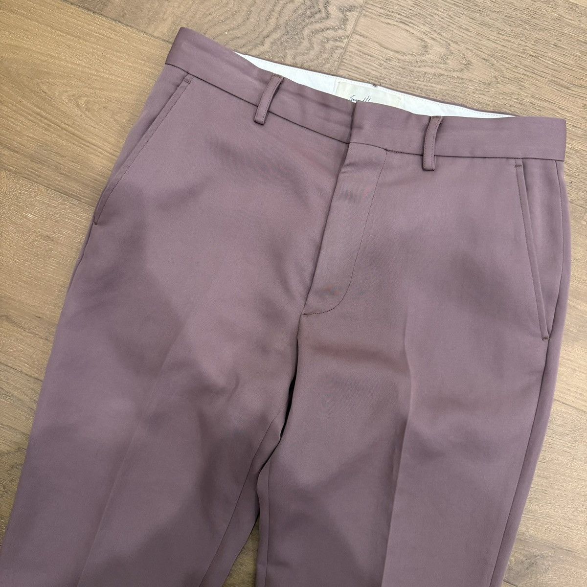 Second/Layer Tan Passo Trousers Size US 32 / EU 48 - 2 Thumbnail