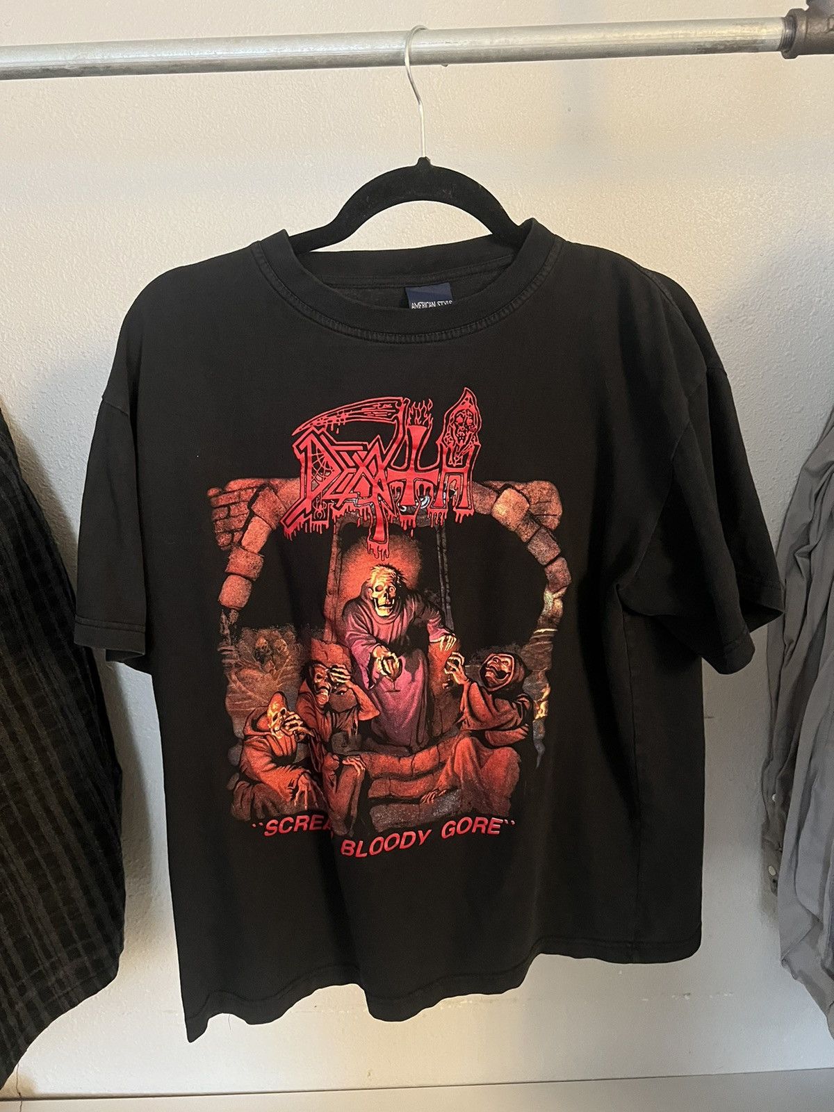 Vintage Vintage Death Scream Bloody Gore Shirt M Size US M / EU 48-50 / 2 - 1 Thumbnail