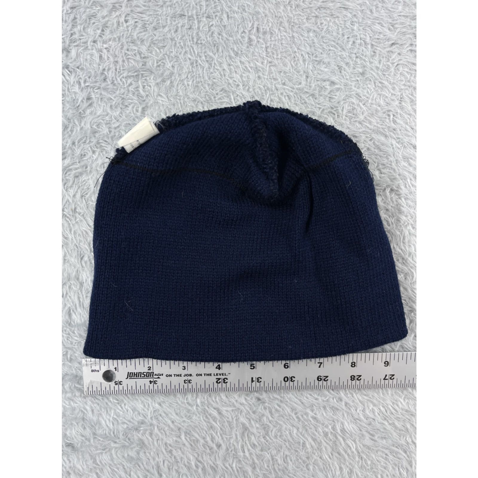Vintage VINTAGE The Frank Doolittle Beanie Knit Hat Adult One Size Blue Ultralight Lightweight Winter Outdoors Ski] Size ONE SIZE - 4 Thumbnail