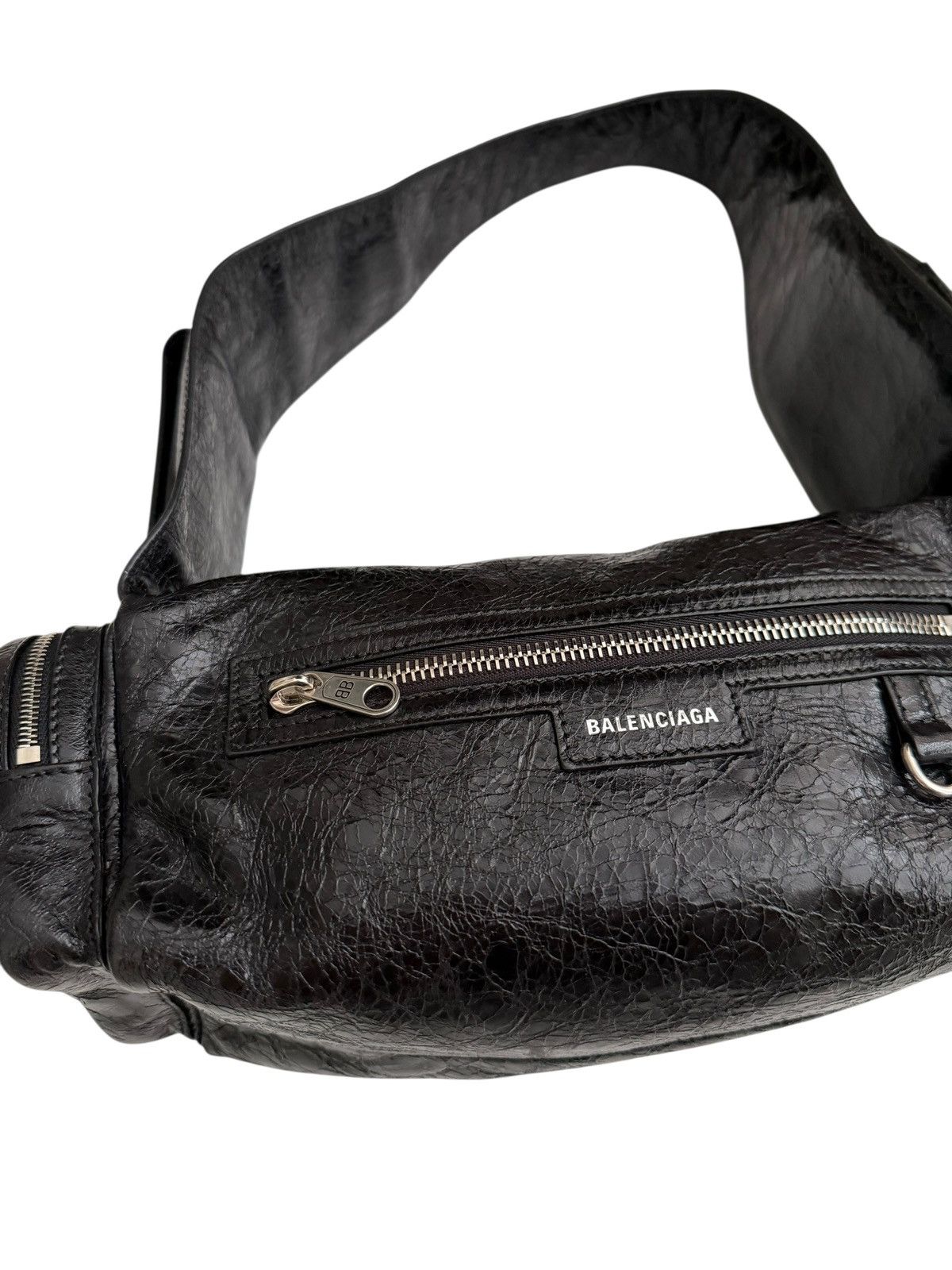 Balenciaga Superbusy Mini XS Black Hobo Bag Size ONE SIZE - 9 Thumbnail