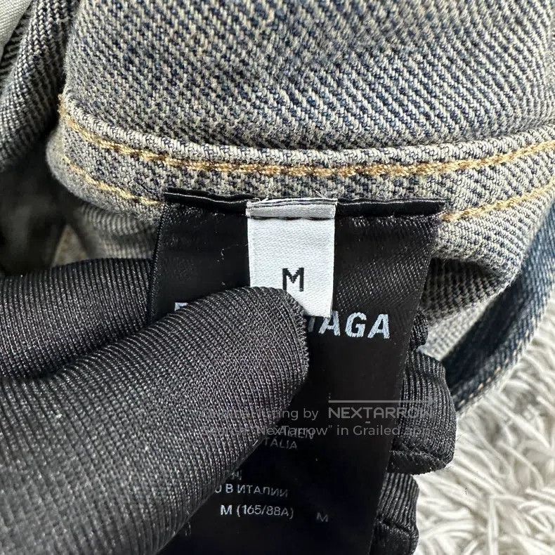 Balenciaga Balenciaga Double B Bitcoin Logo Denim Jacket Size US M / EU 48-50 / 2 - 7 Thumbnail