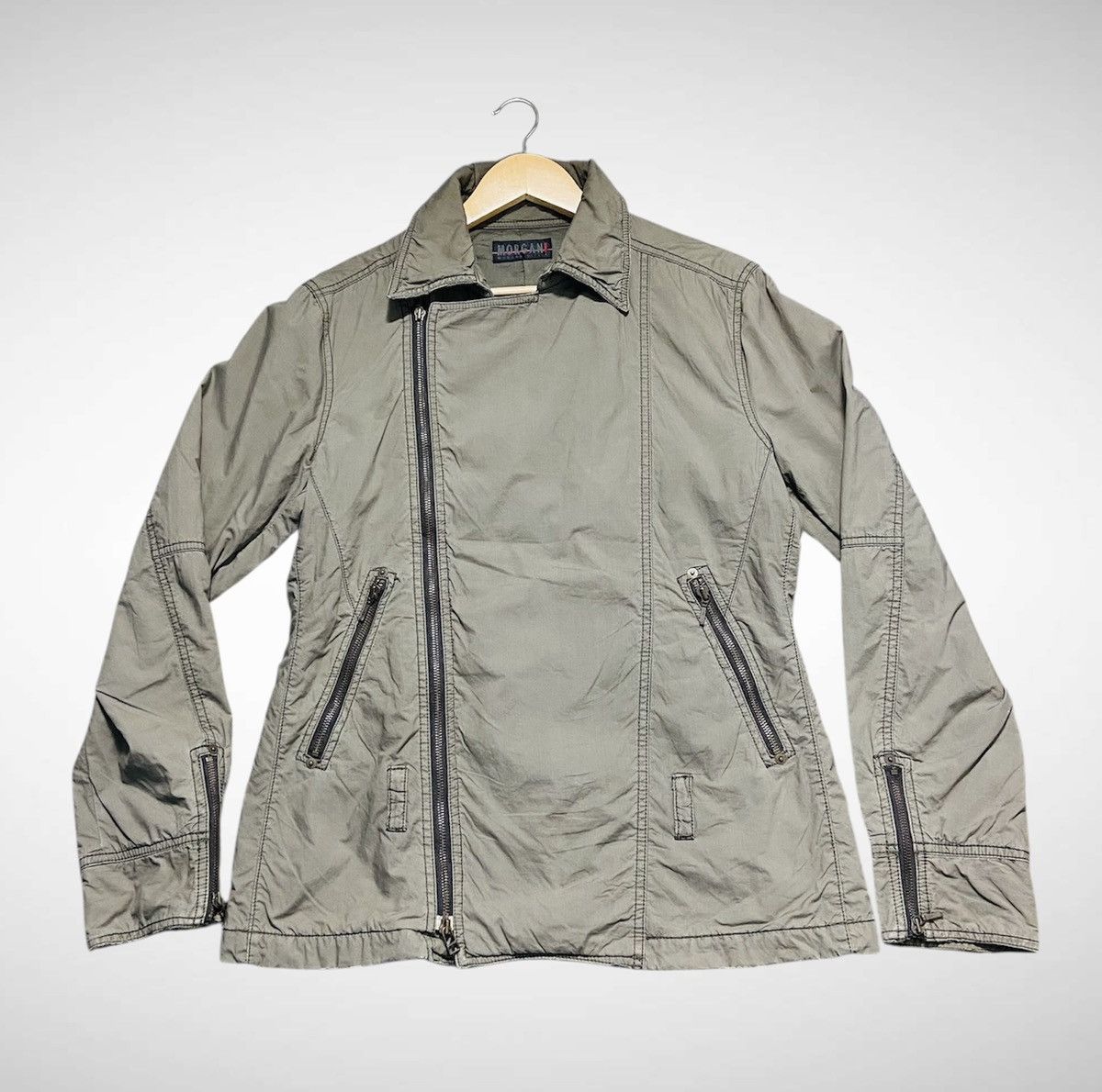 Morgan Homme Morgan Homme Spiral Zipper Jacket Size US M / EU 48-50 / 2 - 3 Thumbnail