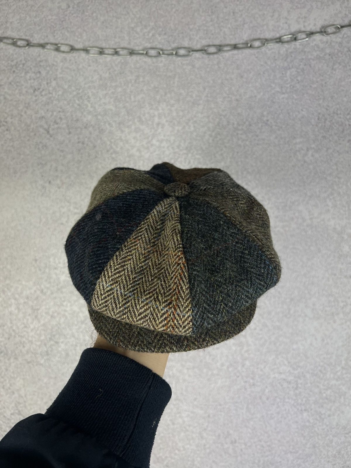 Harris Tweed Vintage Harris Tweed Flat Cap Hat Size ONE SIZE - 1 Thumbnail