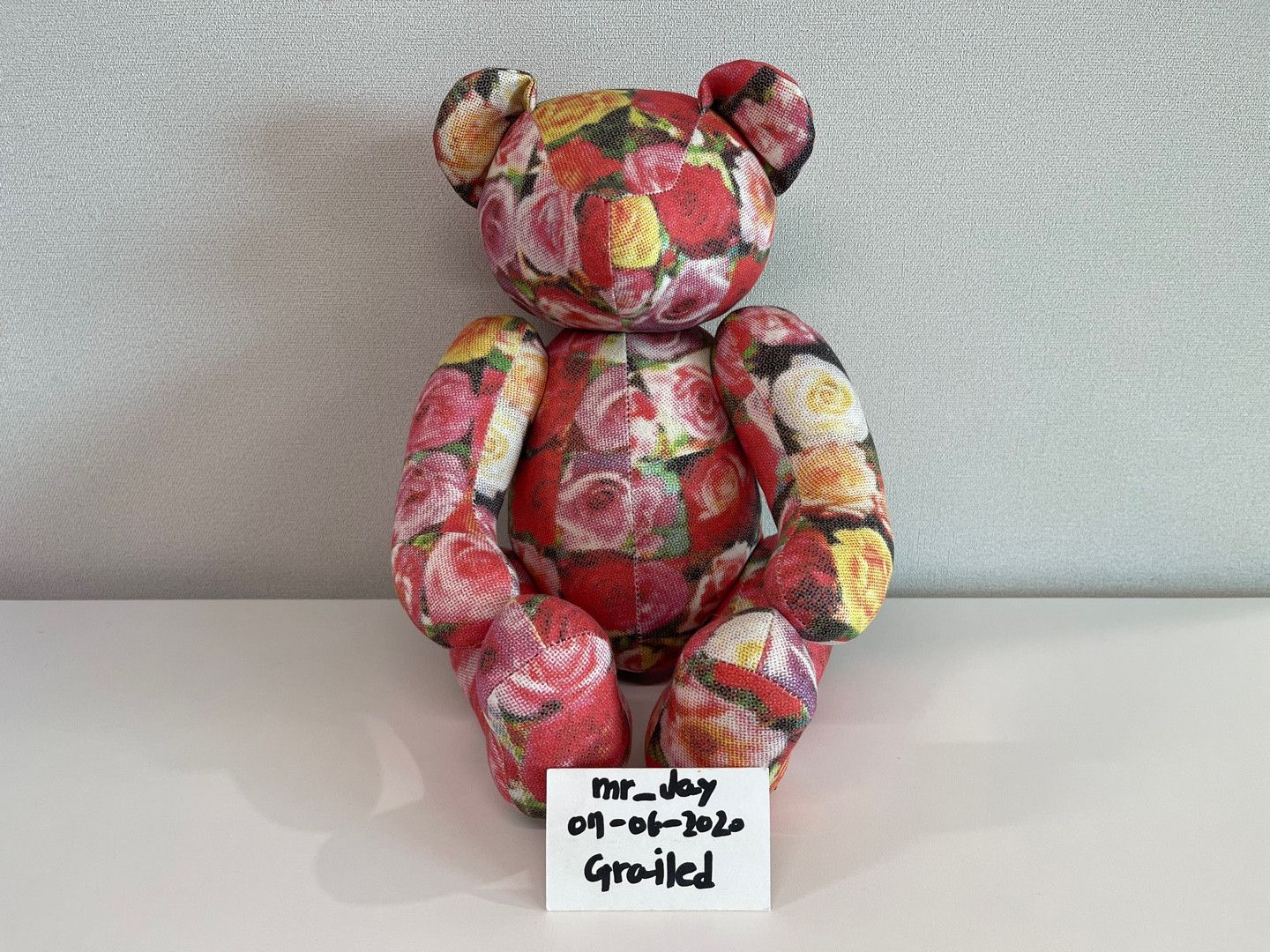 Comme des Garcons × Comme des Garcons Homme Plus × Rei Kawakubo Comme des garcons SPECIAL JINGLE FLOWERS Teddy Bear Size ONE SIZE - 8 Thumbnail
