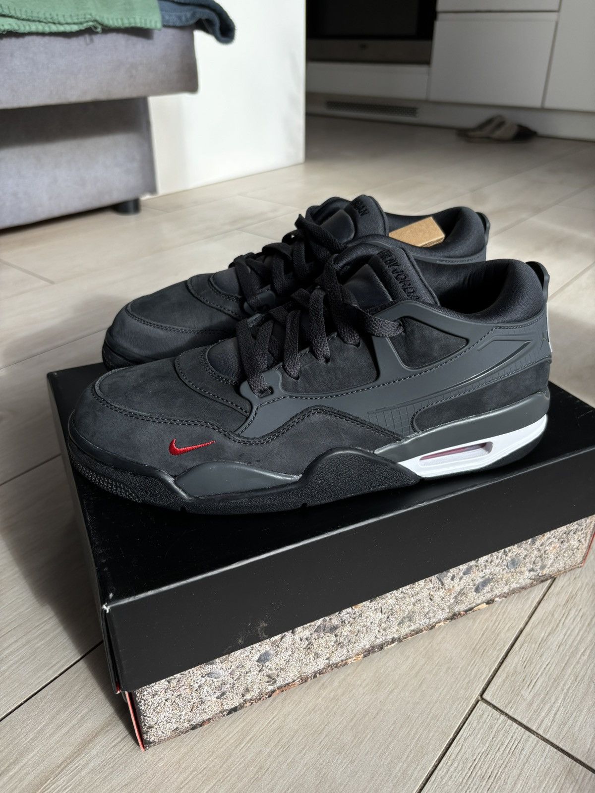 Jordan Brand × Nike Nike Jordan 4 RM SP Nigel Sylvester Driveway Grey Size US 7.5 / EU 40-41 - 1 Thumbnail