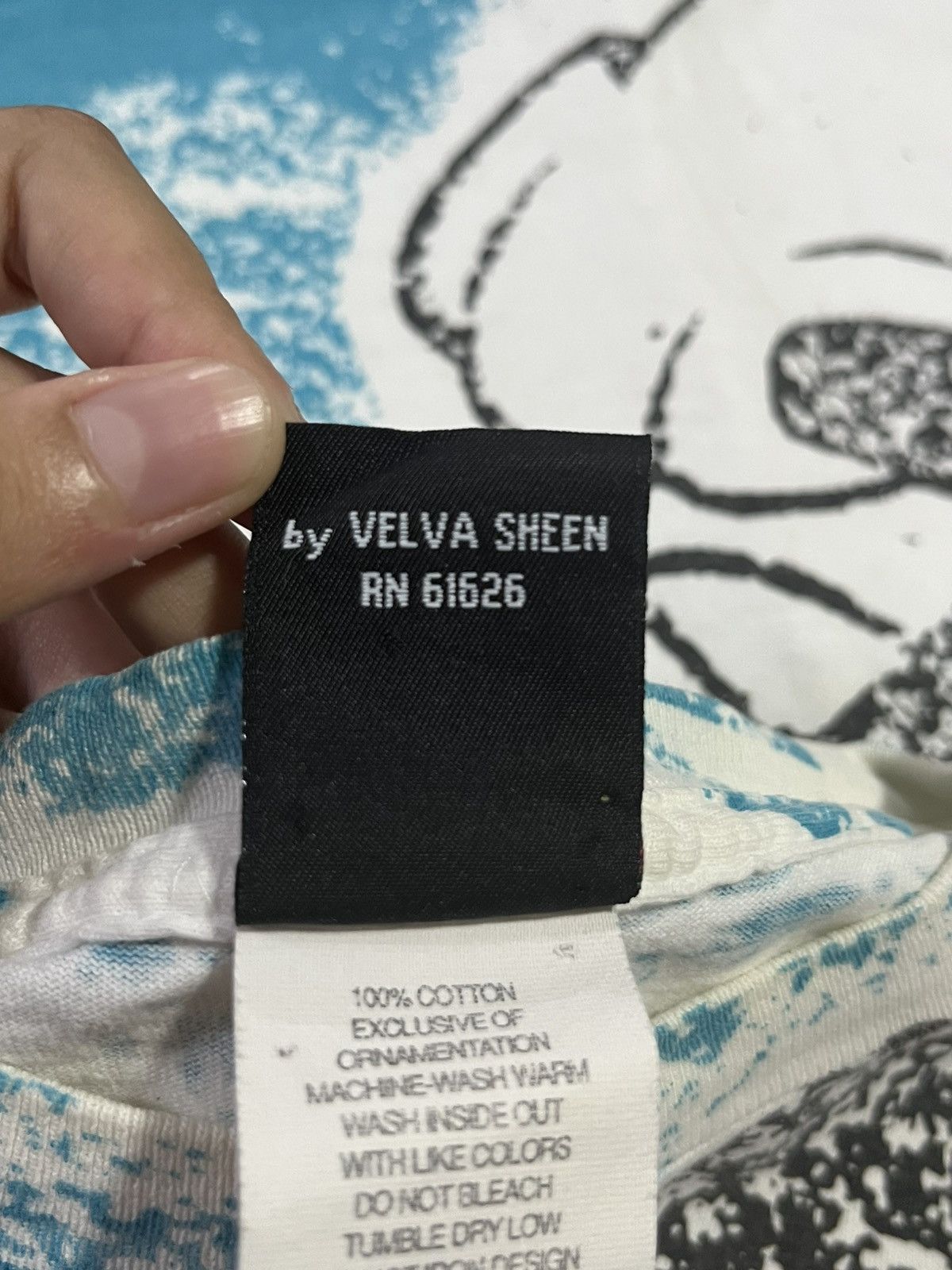 Disney × Mickey Mouse × Velva Sheen Vintage Mickey Unlimited All Over Print Disney 90s Size US L / EU 52-54 / 3 - 6 Thumbnail