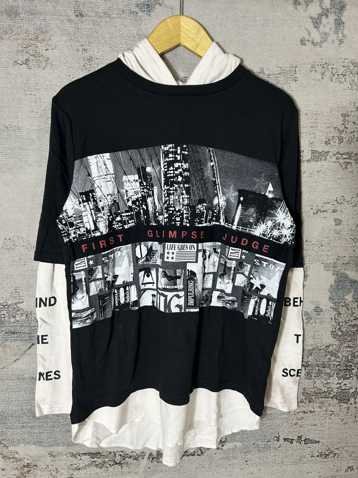 14th Addiction Japanese Gothic Tribal Long sleeve Hodies double layer Size US L / EU 52-54 / 3 - 3 Thumbnail
