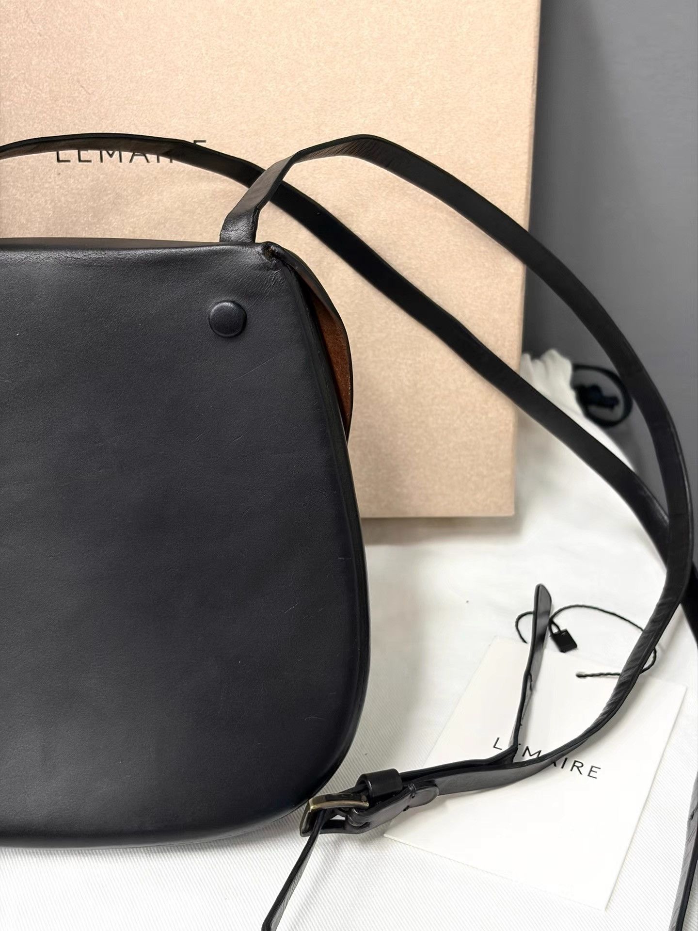 Lemaire Lemaire 18SS Tacco Bag Saddle Bag K34 Size ONE SIZE - 8 Thumbnail