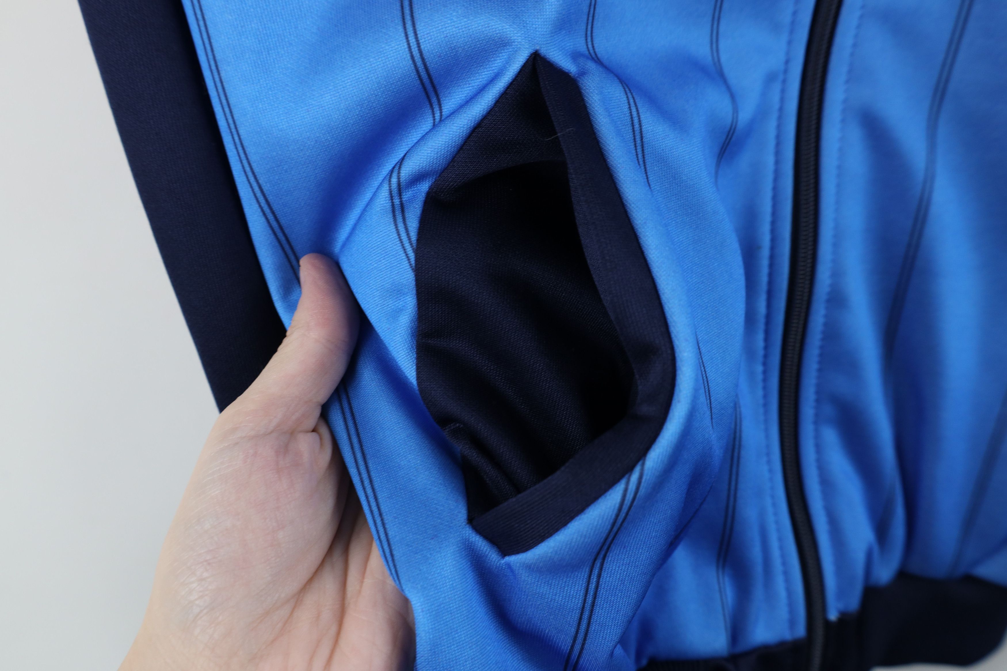 Vintage Vintage 70s Futbol Warm Up Tennis Track Jacket Blue USA Size US S / EU 44-46 / 1 - 7 Thumbnail