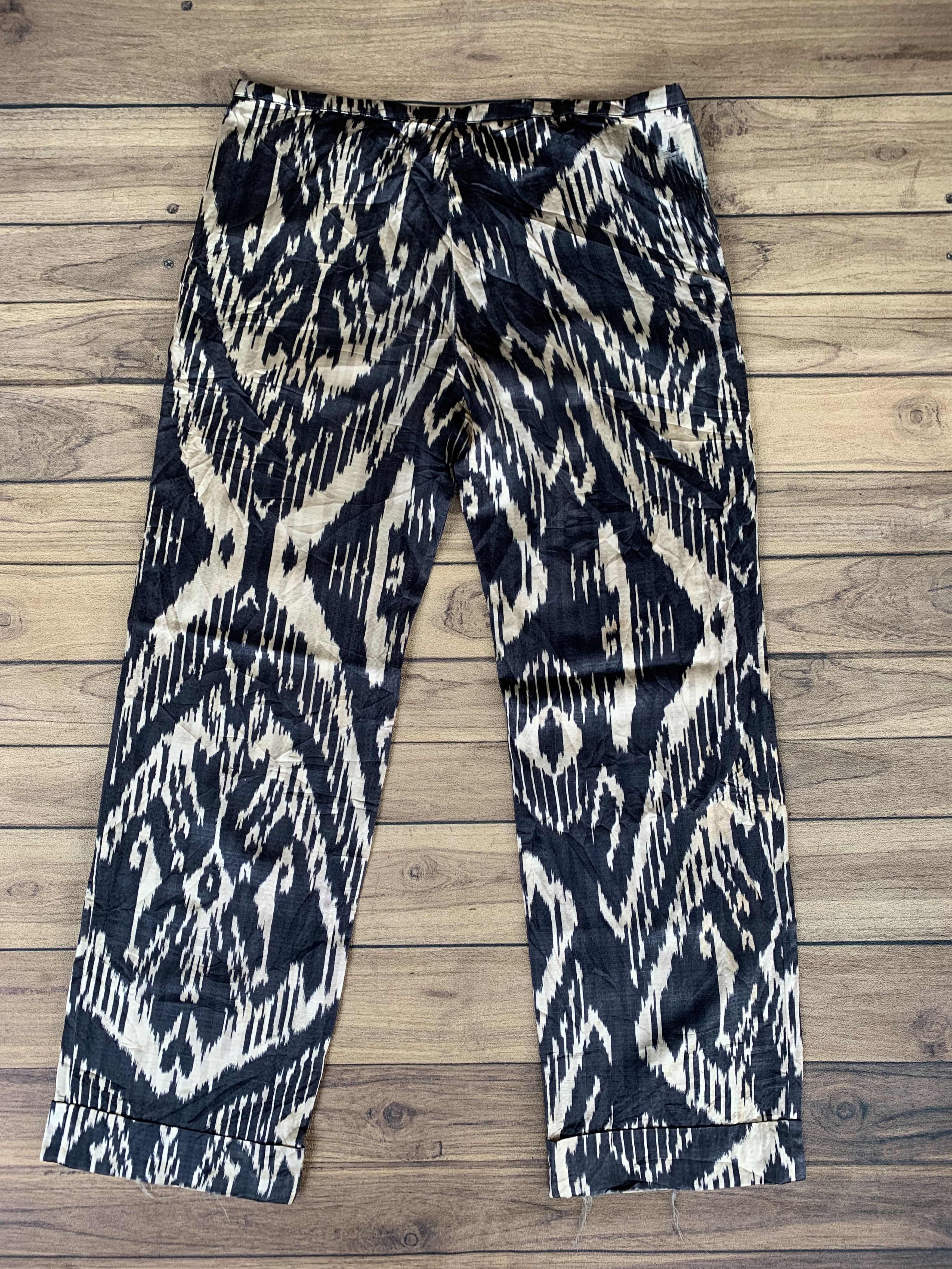 Dries Van Noten Dries van noten silk batik print trouser pant Size 30" / US 8 / IT 44 - 4 Thumbnail
